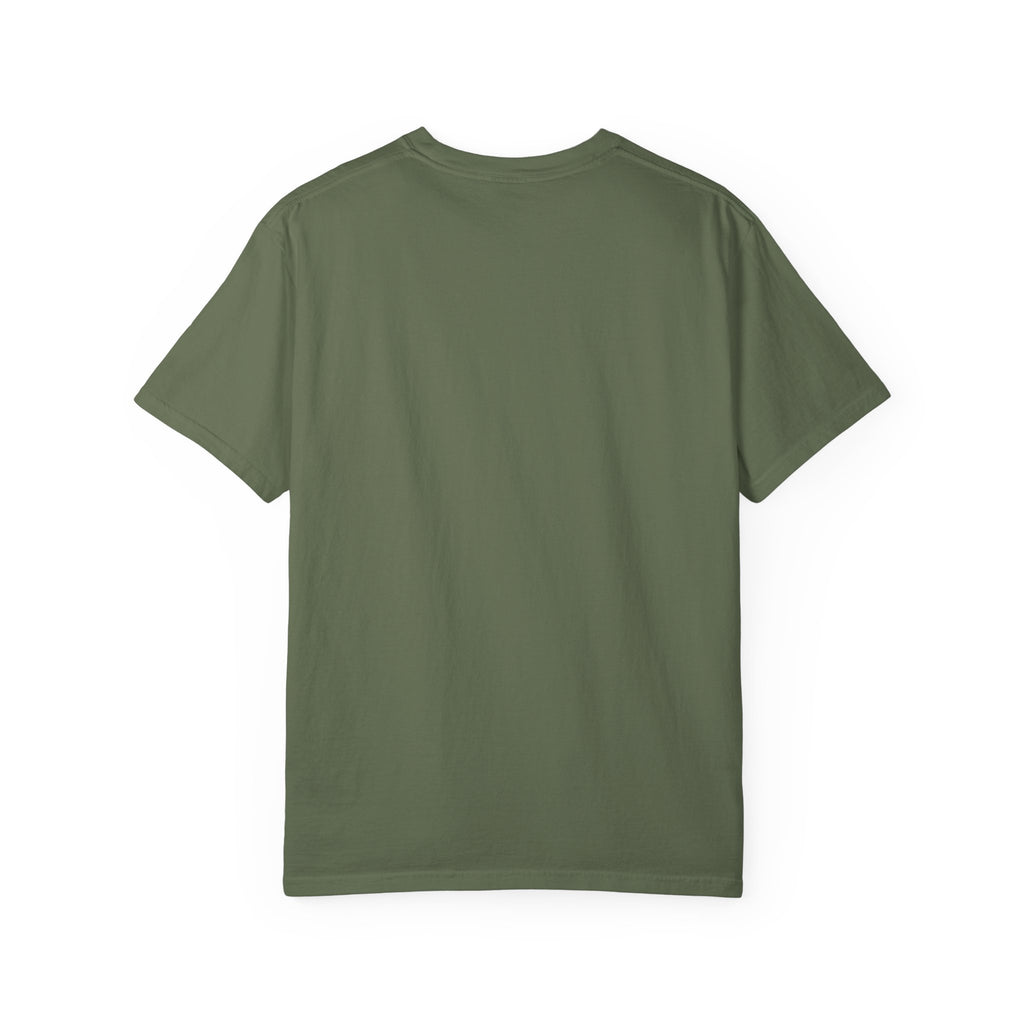 Neon Wolves Howling Unisex Garment-Dyed T-shirt