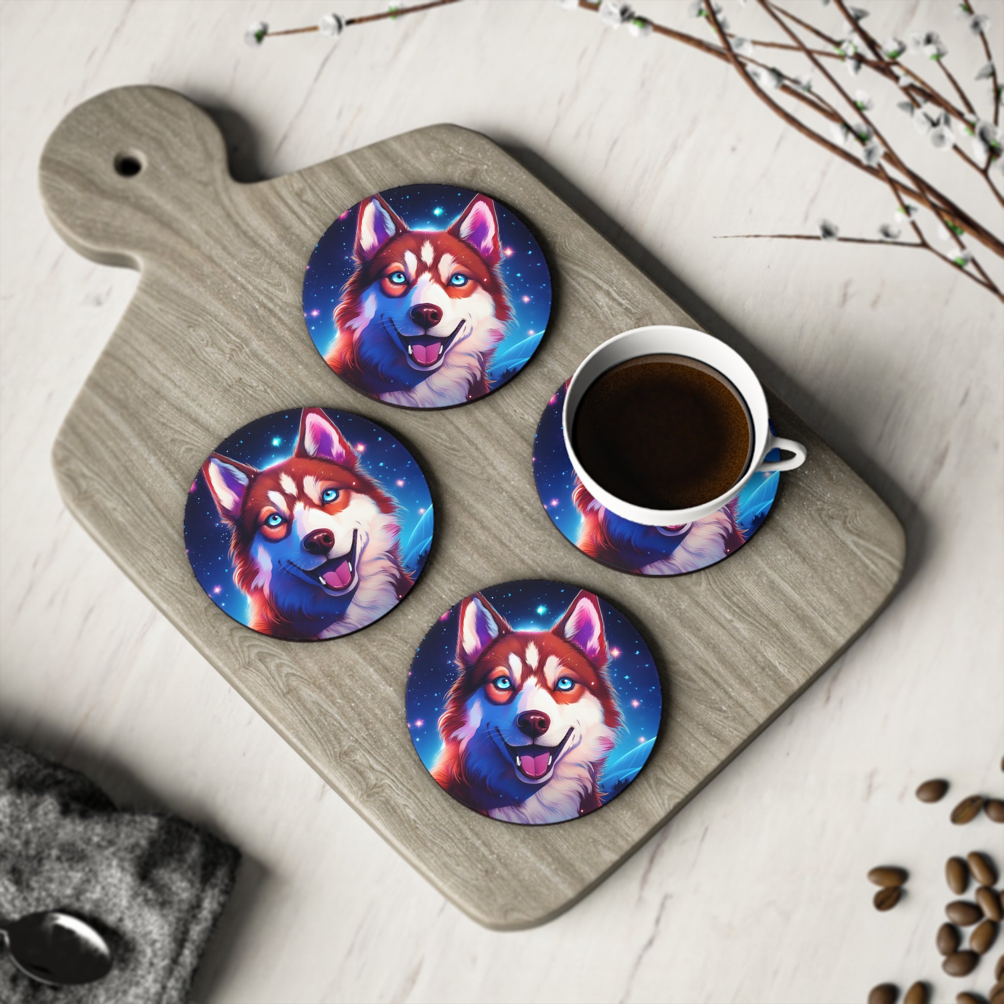 Eskimo Husky Coasters
