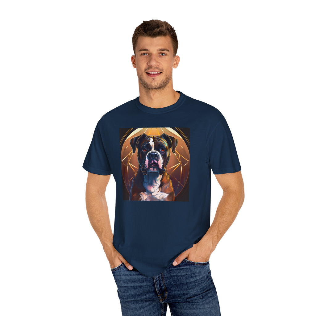 Brindle Gold Boxer Unisex Garment-Dyed T-shirt