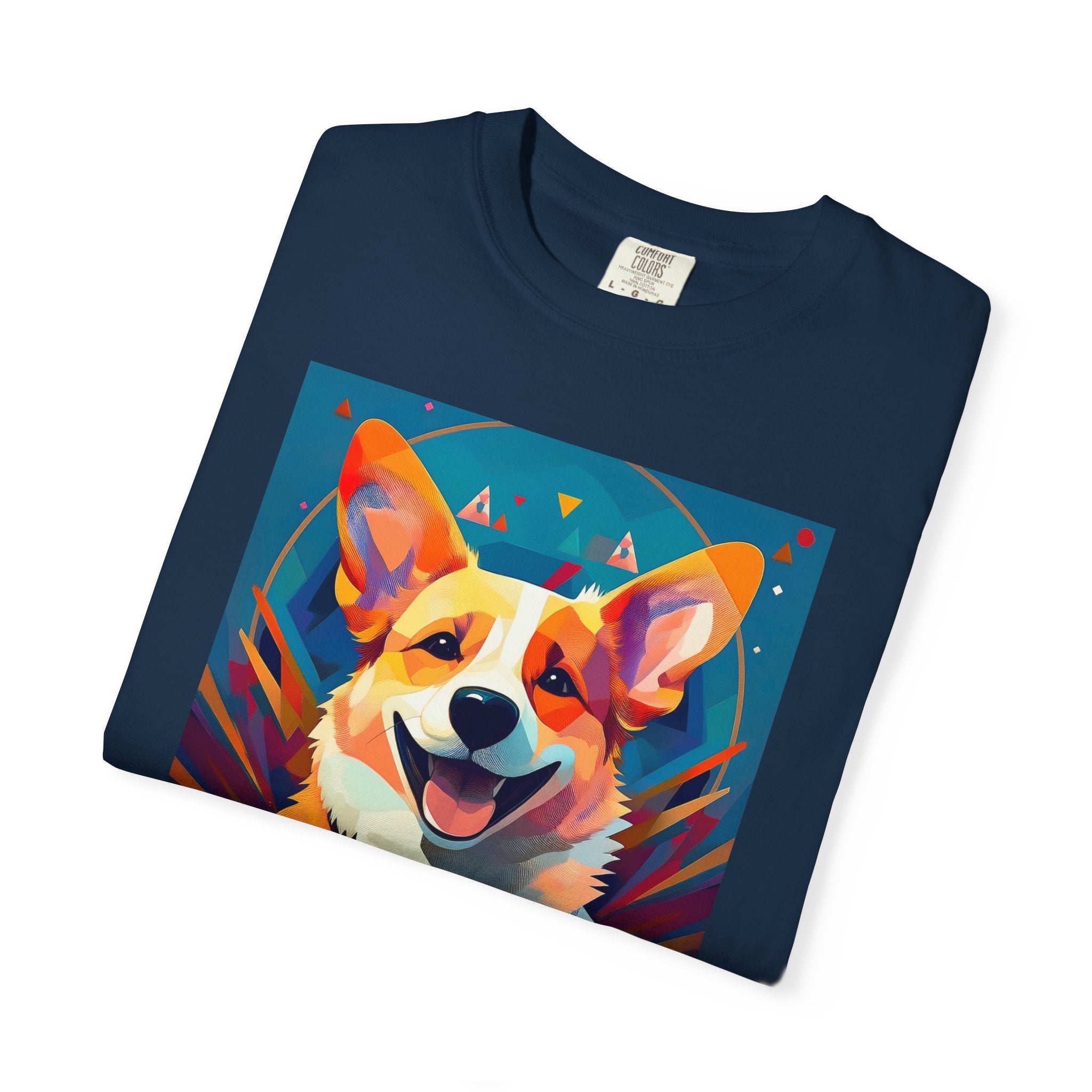 Corgi Unisex Garment-Dyed T-shirt