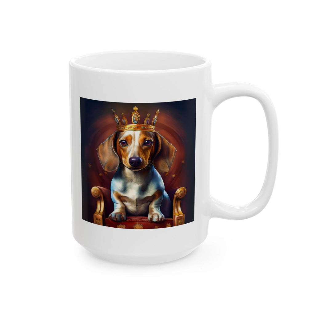 Dachshund Royal Ceramic Mug, (11oz, 15oz)