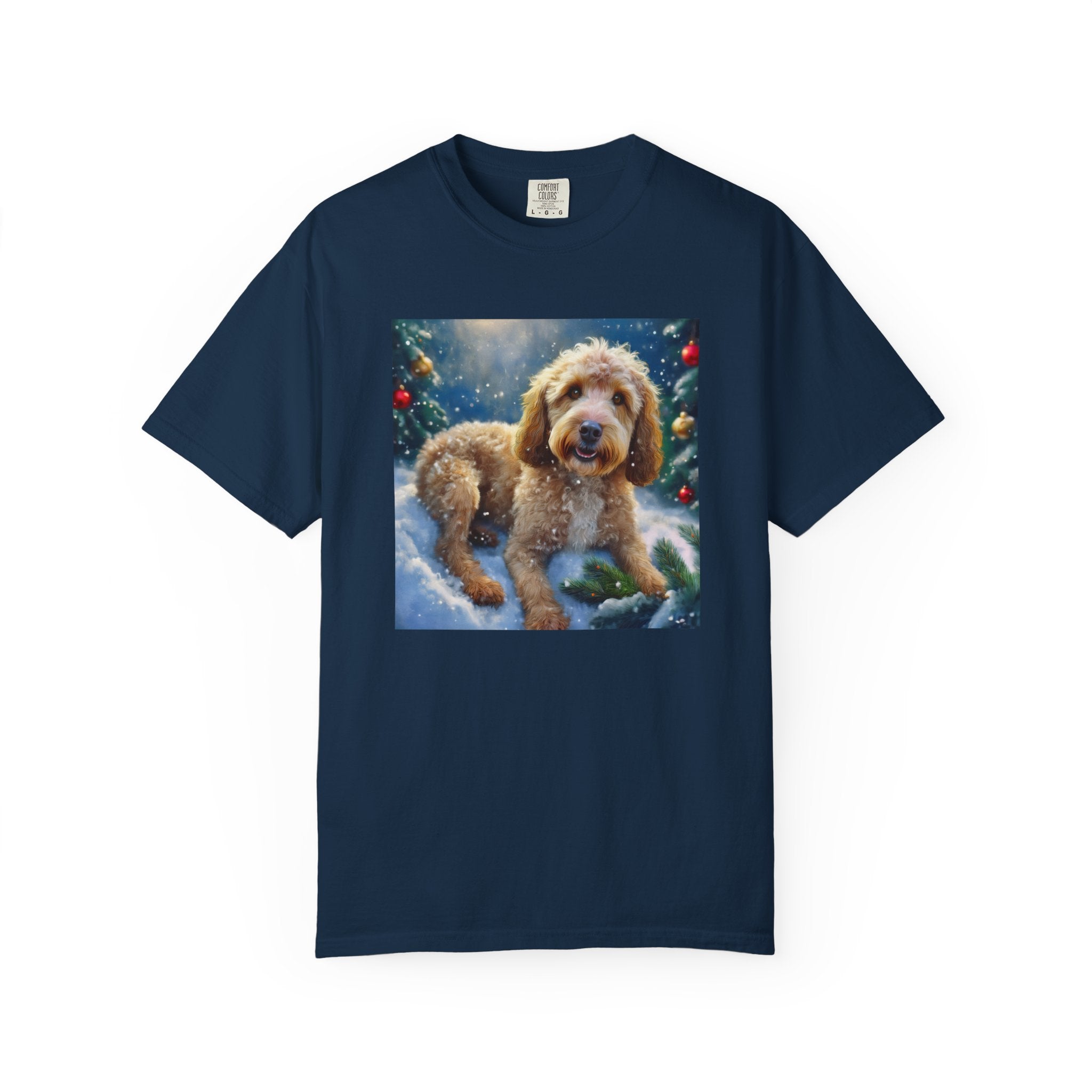 Doodle Holiday Unisex Garment-Dyed T-shirt
