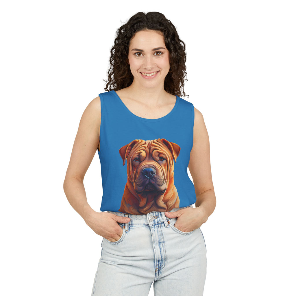 Shar Pei Unisex Tank Top