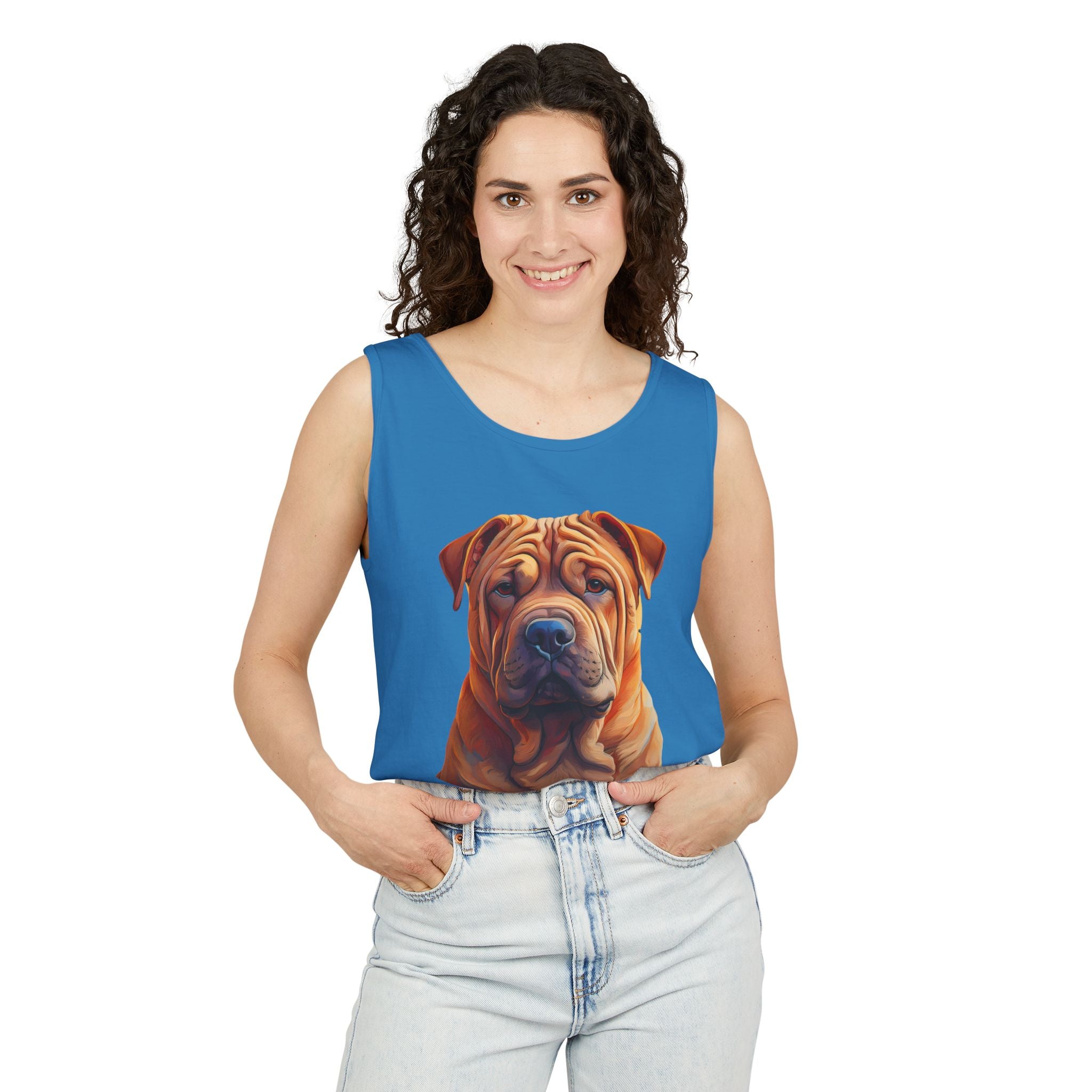 Shar Pei Unisex Tank Top