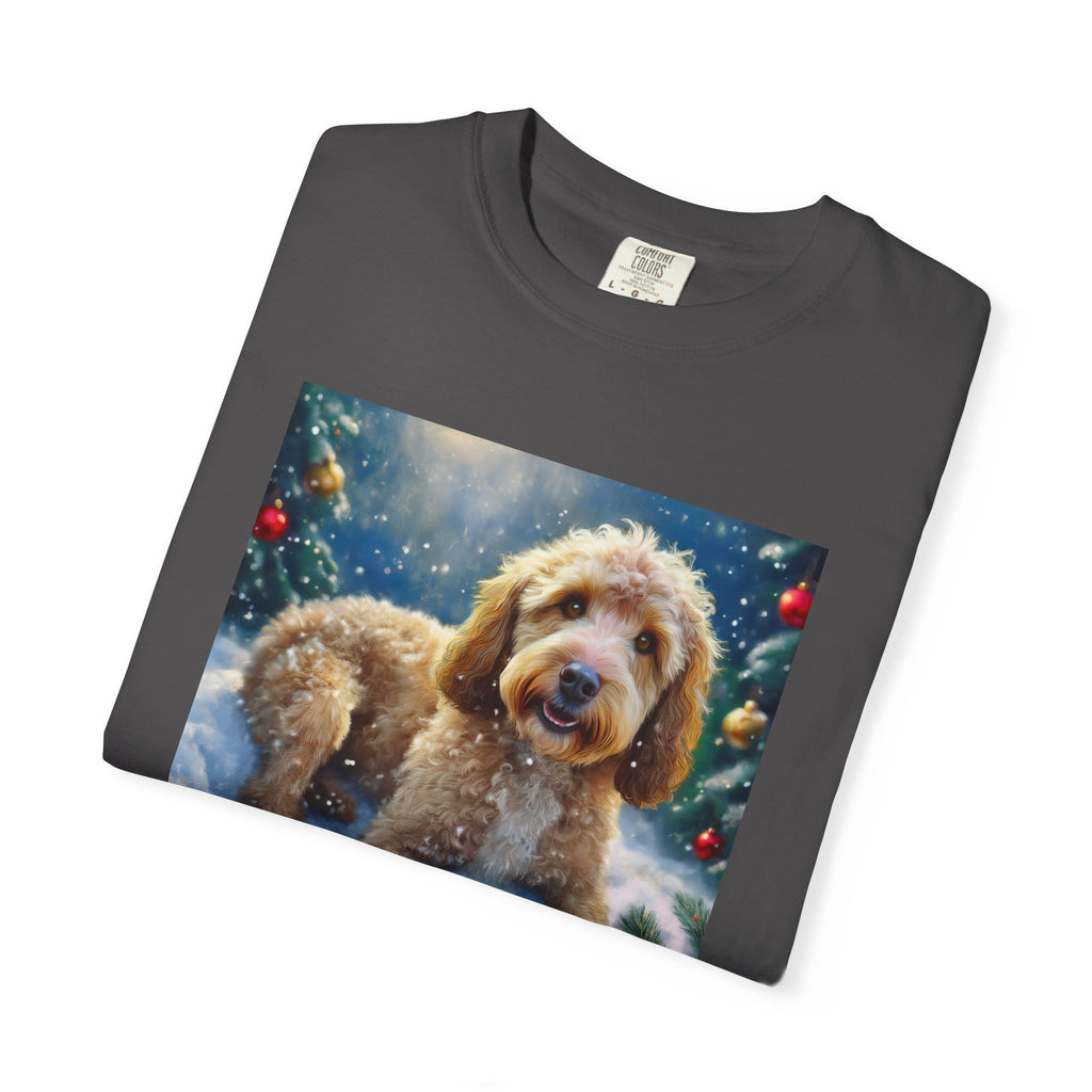 Doodle Holiday Unisex Garment-Dyed T-shirt