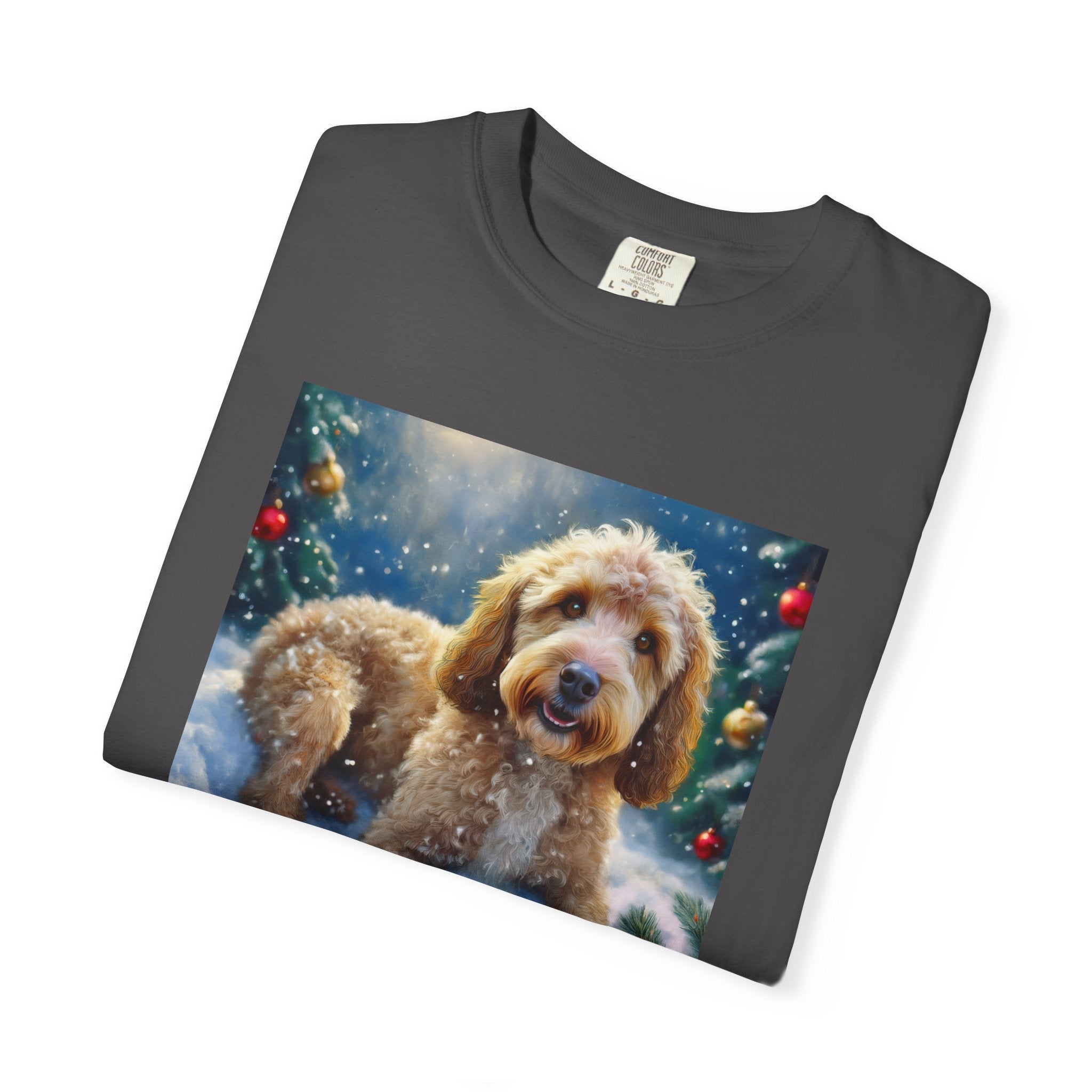 Doodle Holiday Unisex Garment-Dyed T-shirt