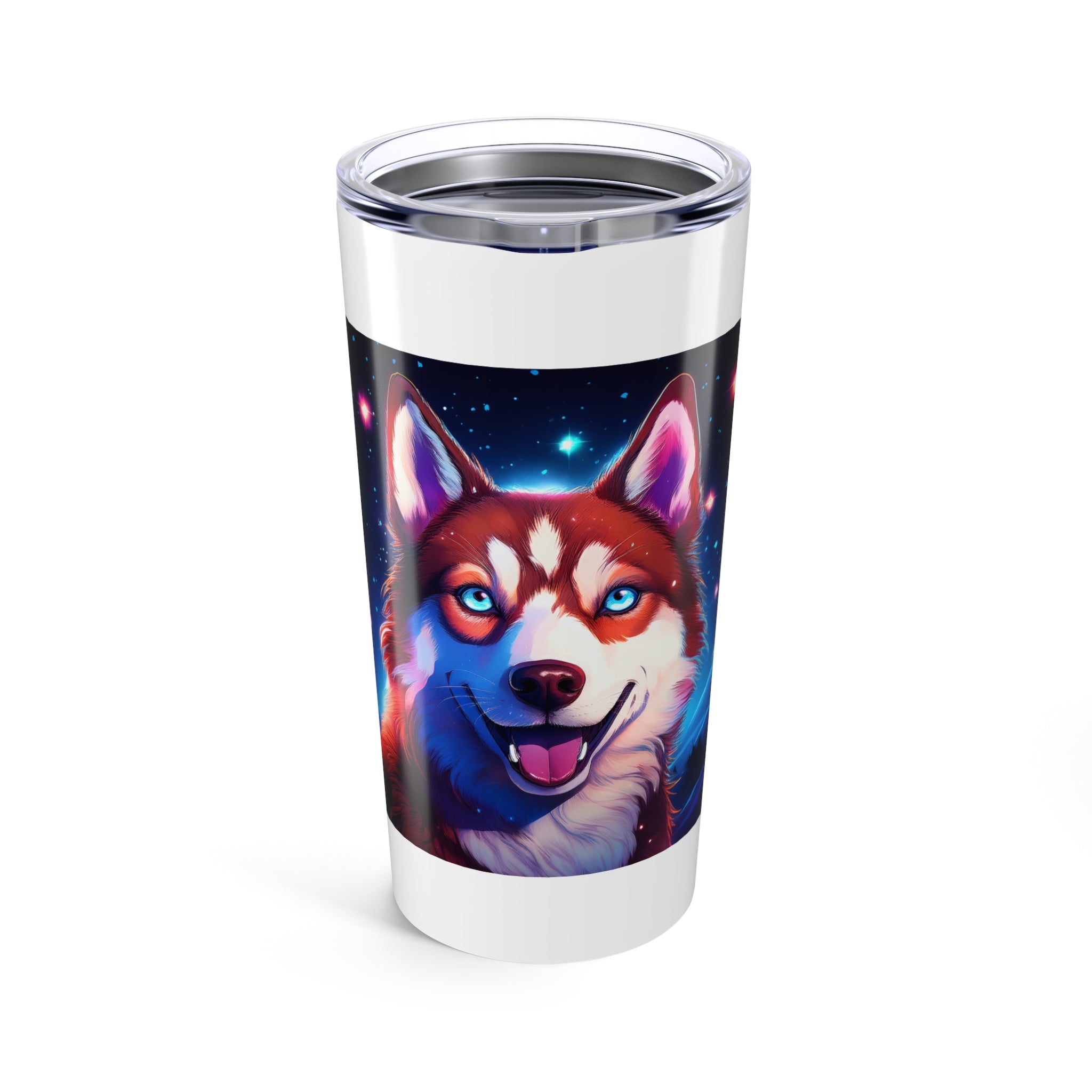 Eskimo Husky Stary Night Tumbler 20oz
