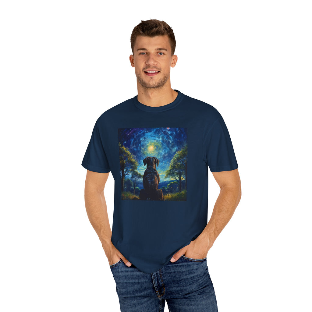 Moonlit Thoughts Unisex Garment-Dyed T-shirt