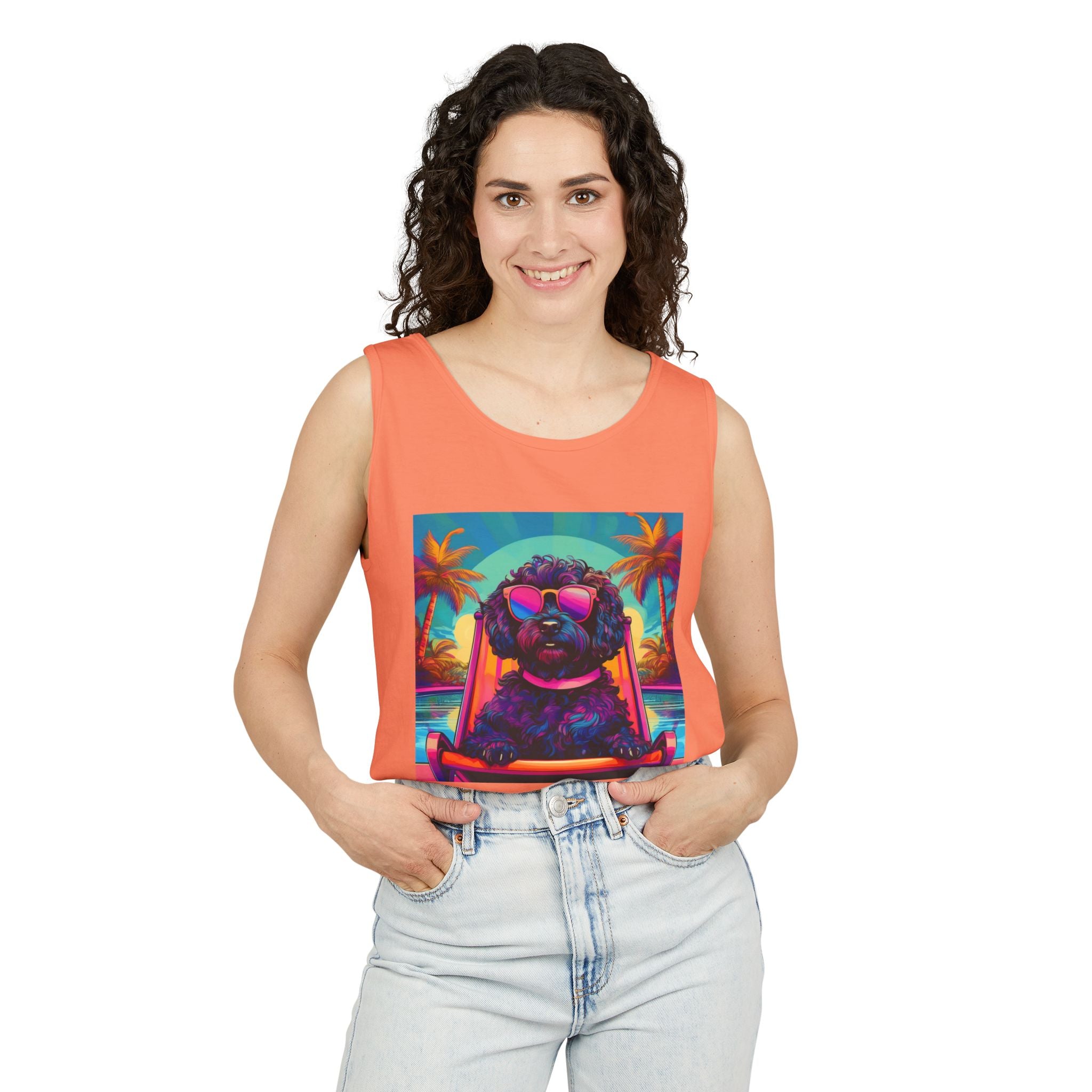 Doodle Poolside Tank Top