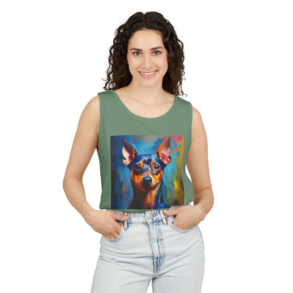 Miniature Pinscher Unisex Tank Top