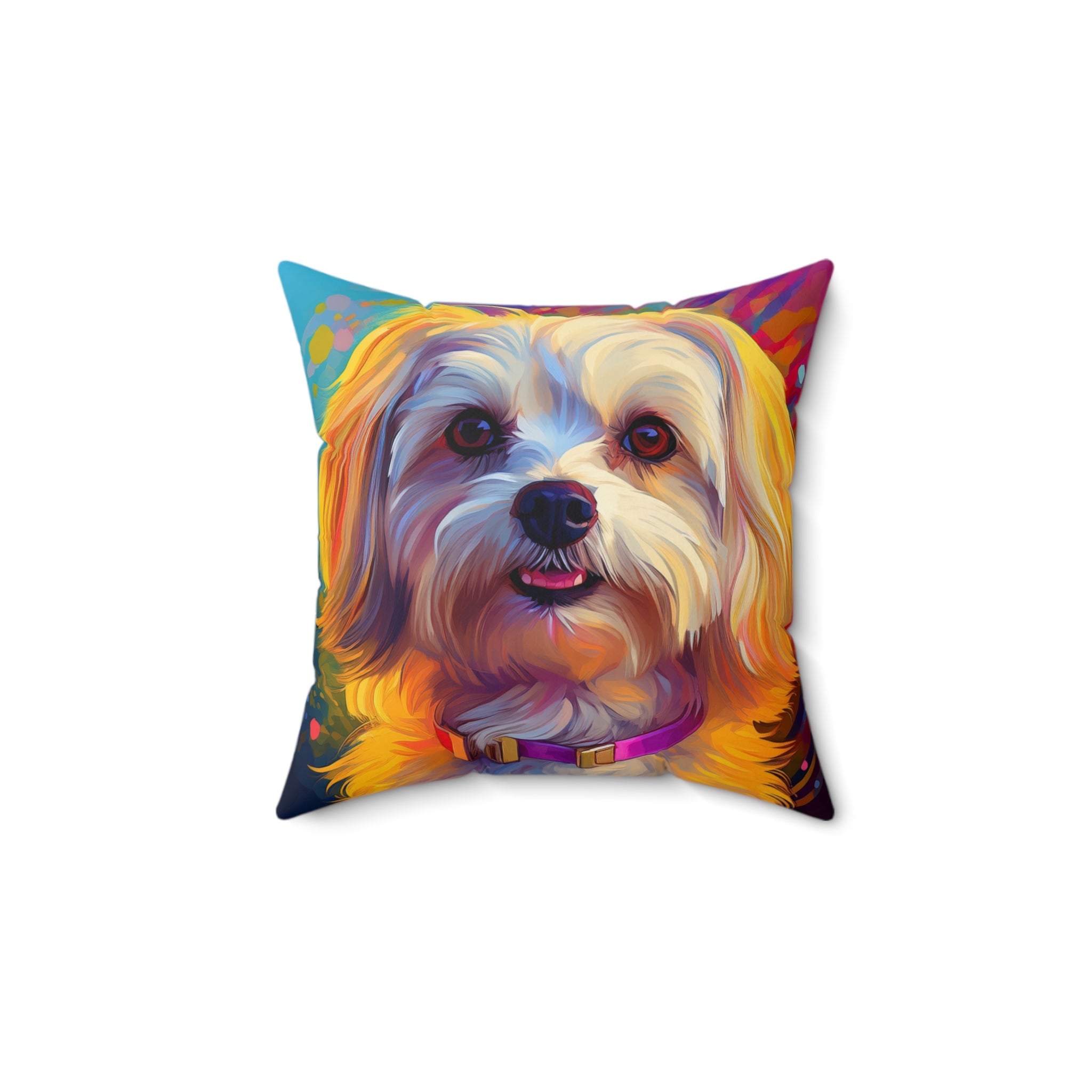 Havanese Square Pillow