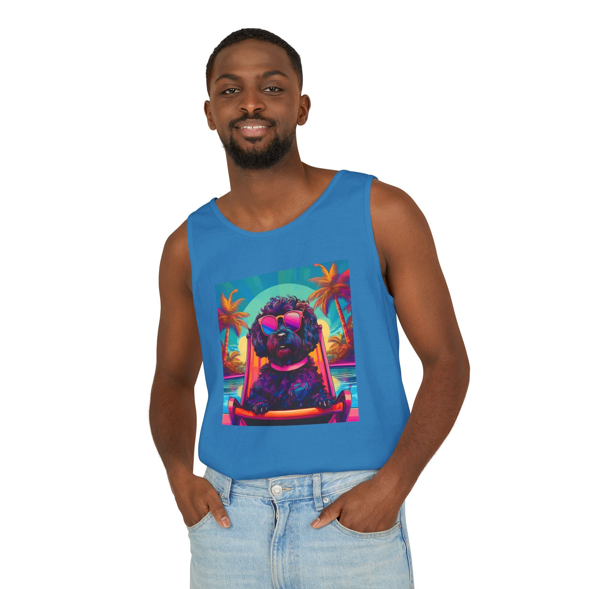 Doodle Poolside Tank Top