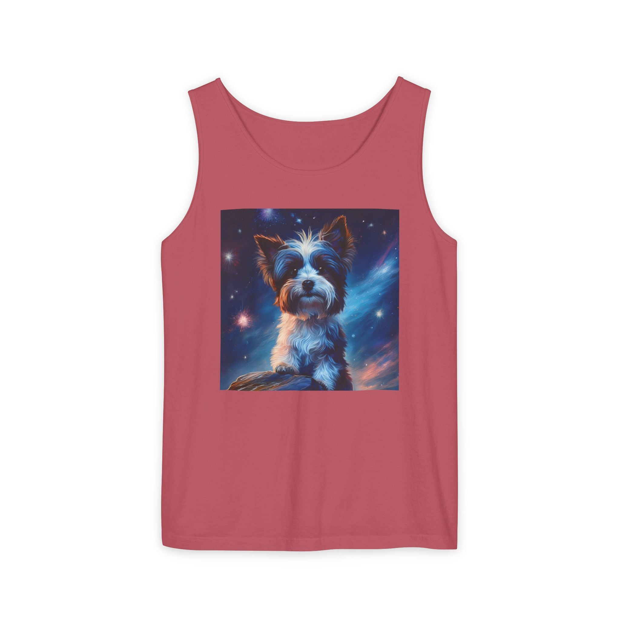 Biewer Terrier Stary Night Unisex Tank Top