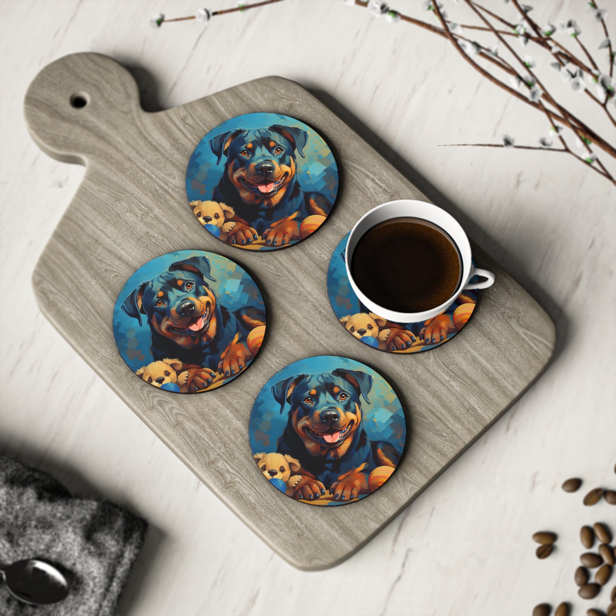 Rottweiler Coasters