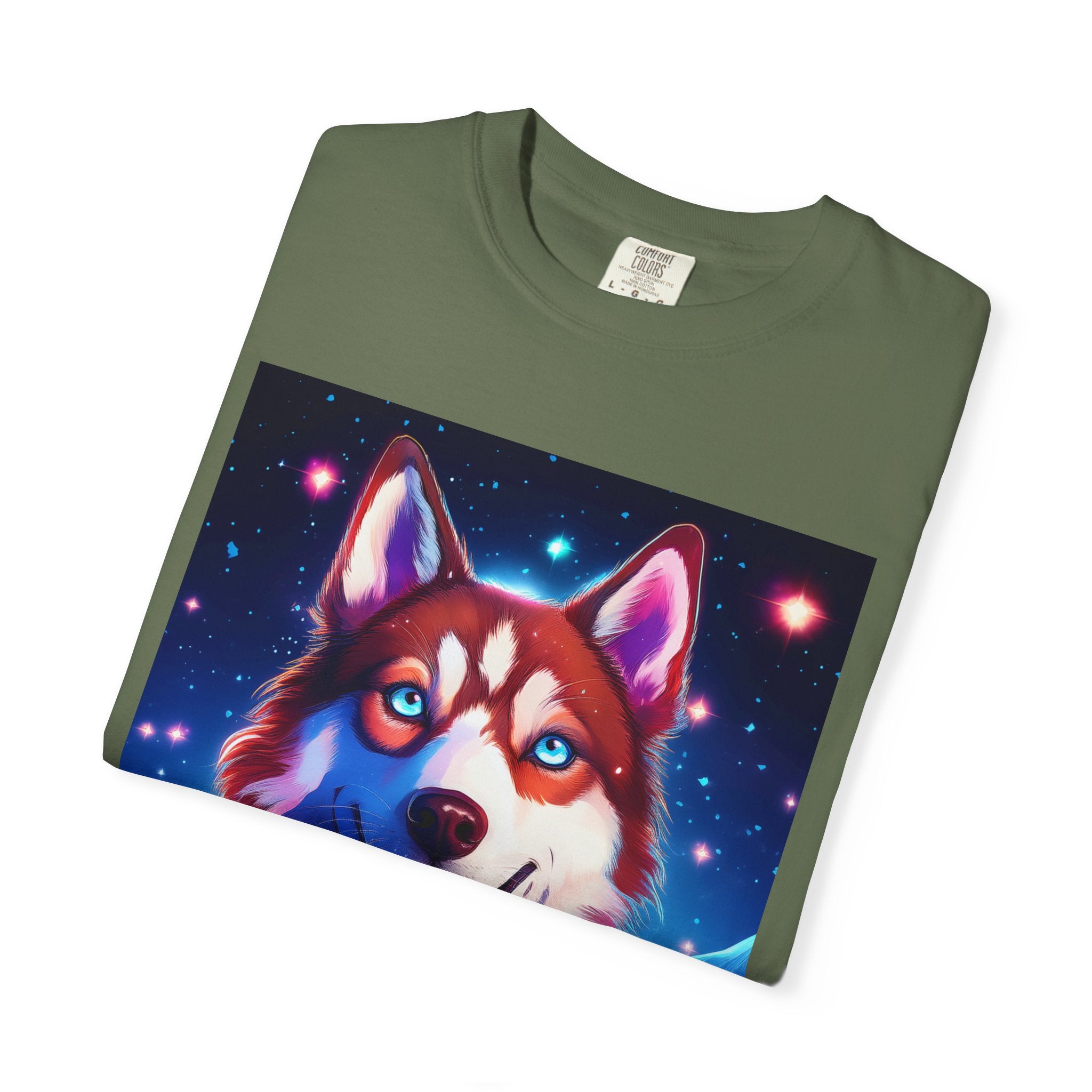 Eskimo Husky Unisex Garment-Dyed T-shirt