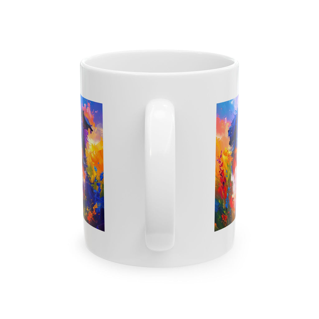Aussie Shepherd Ceramic Mug, (11oz, 15oz)