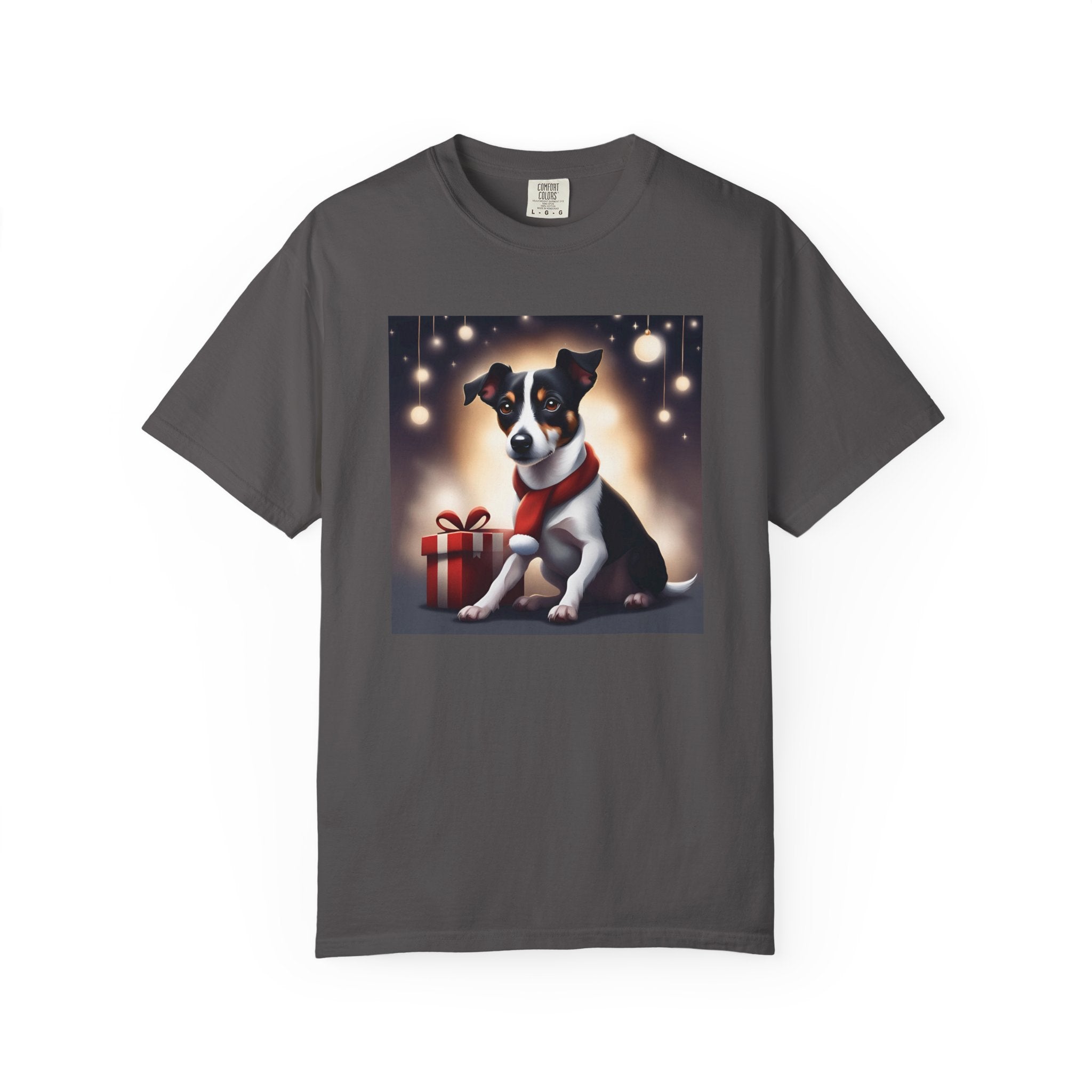 Jack Russel Holiday Unisex Garment-Dyed T-shirt