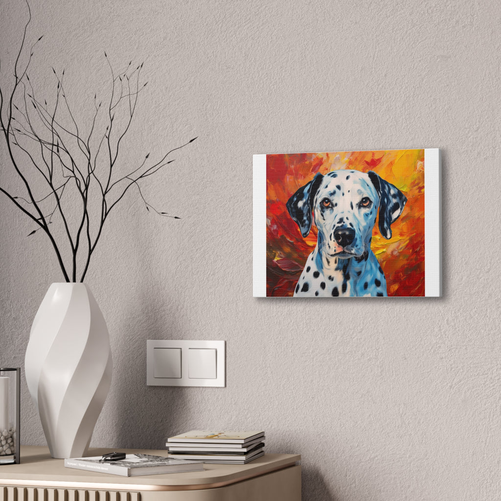 Dalmation Canvas Stretched, 0.75"
