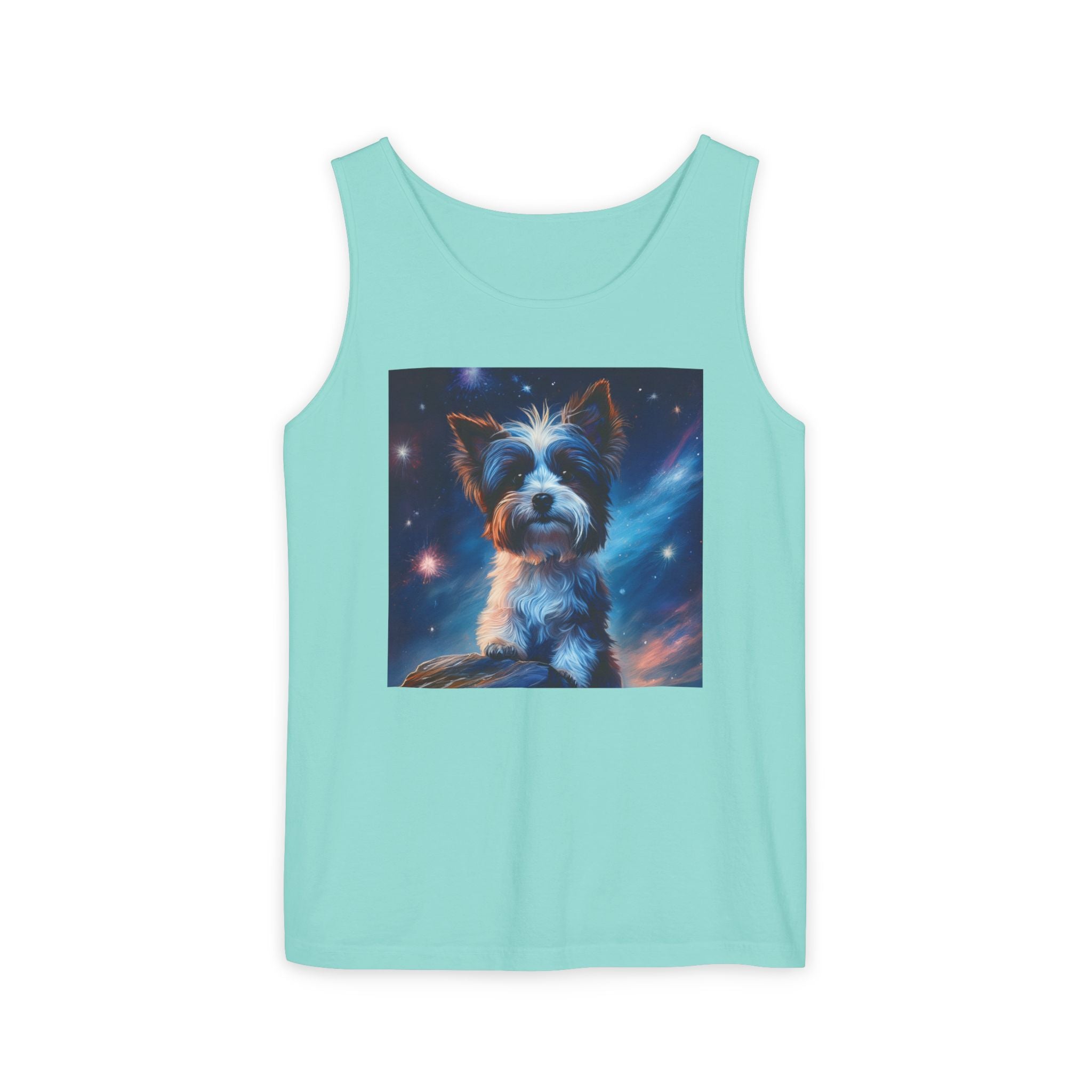 Biewer Terrier Stary Night Unisex Tank Top