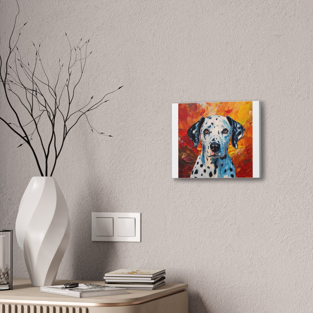 Dalmation Canvas Stretched, 0.75"