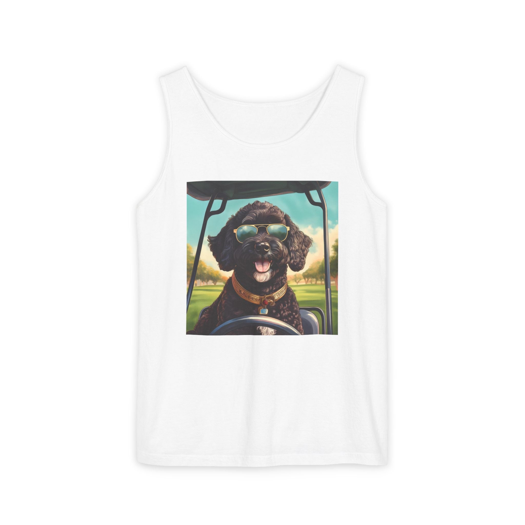 Doodle Golf Cart Tank Top