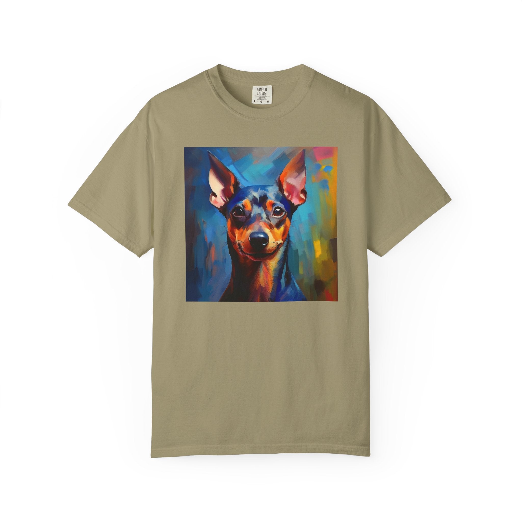 Miniature Pinscher Unisex Garment-Dyed T-shirt