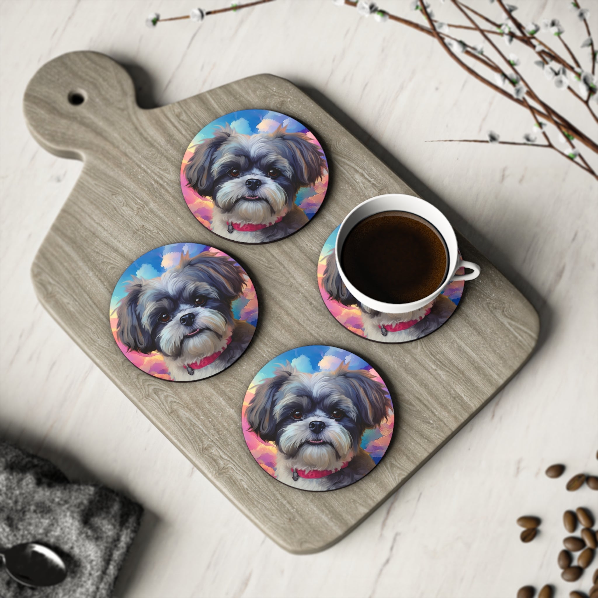 Shih Tzu Coasters