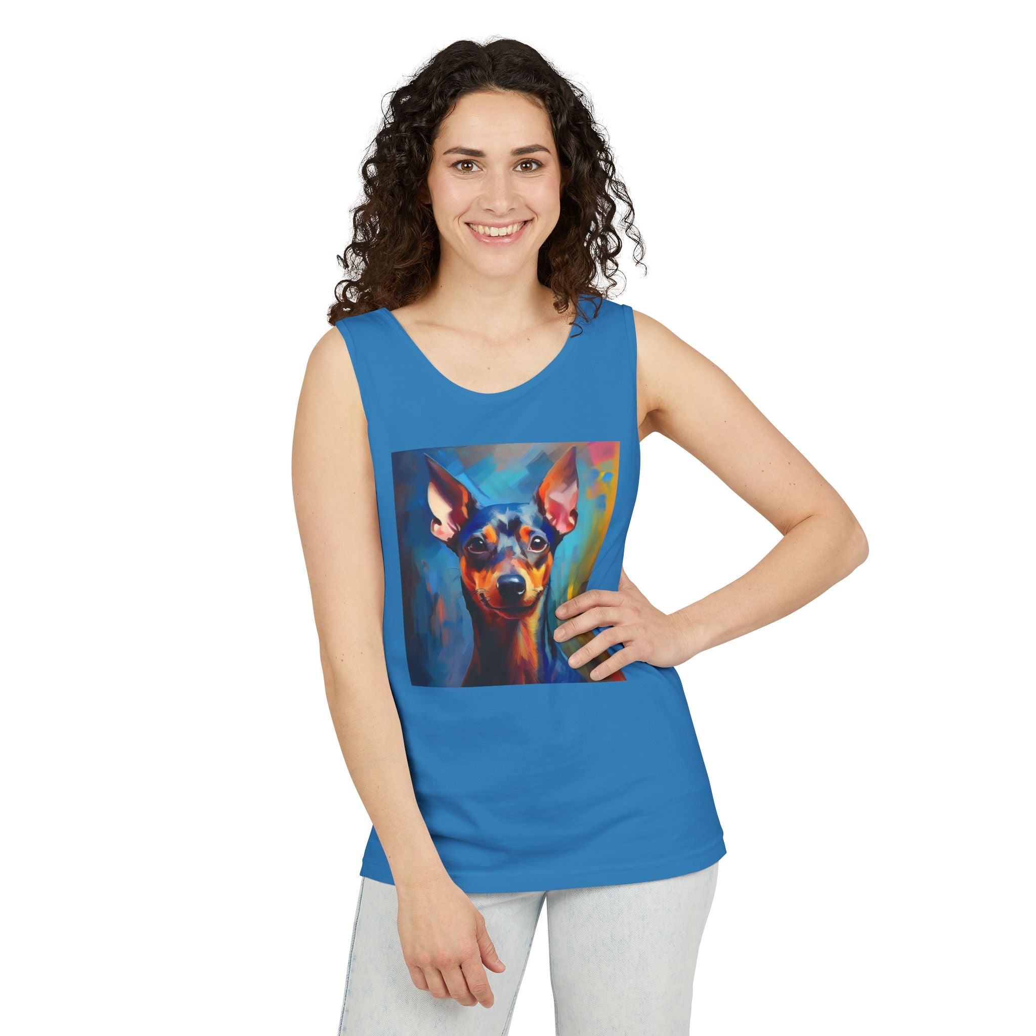 Miniature Pinscher Unisex Tank Top