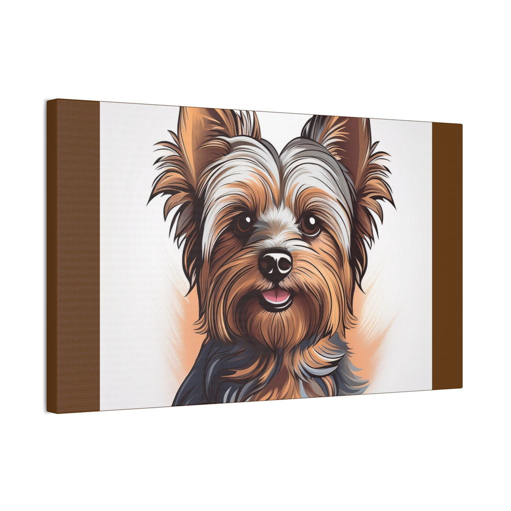 Yorkie Stretched, 0.75"