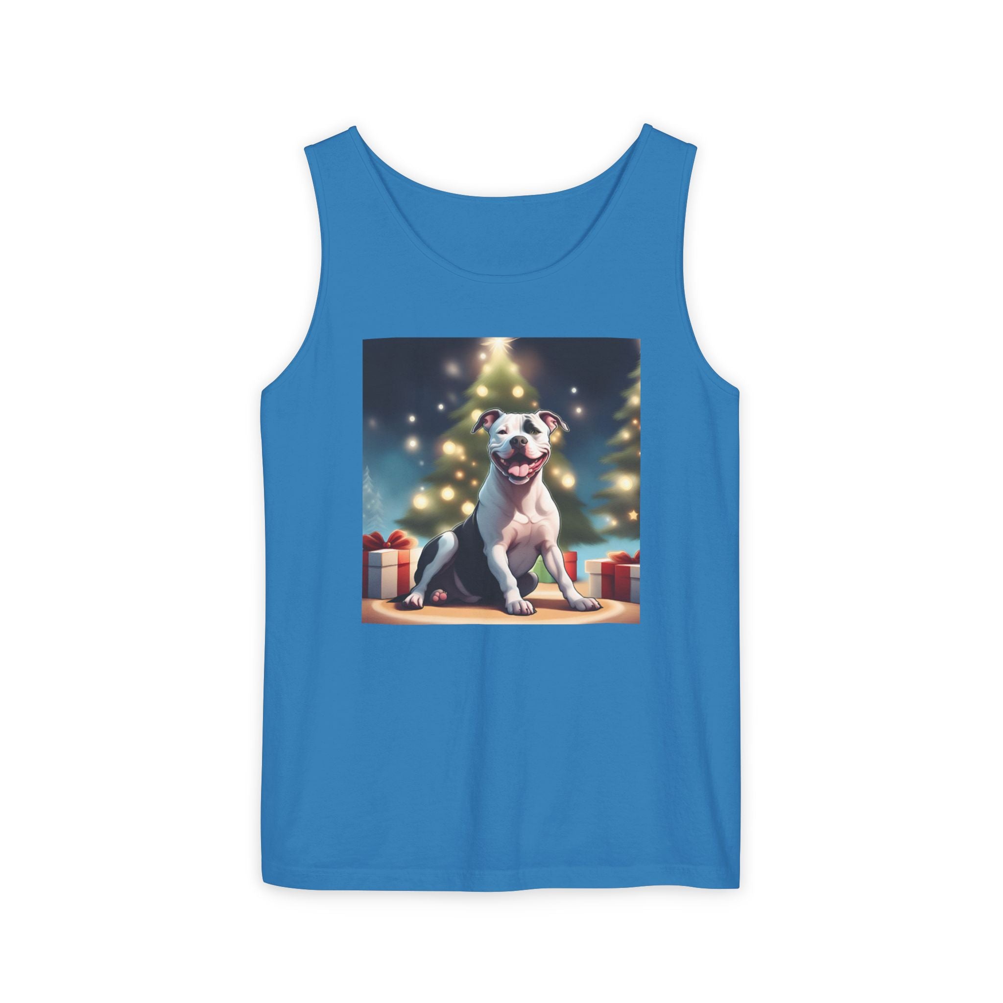 Pit Bull Holiday Unisex Tank Top