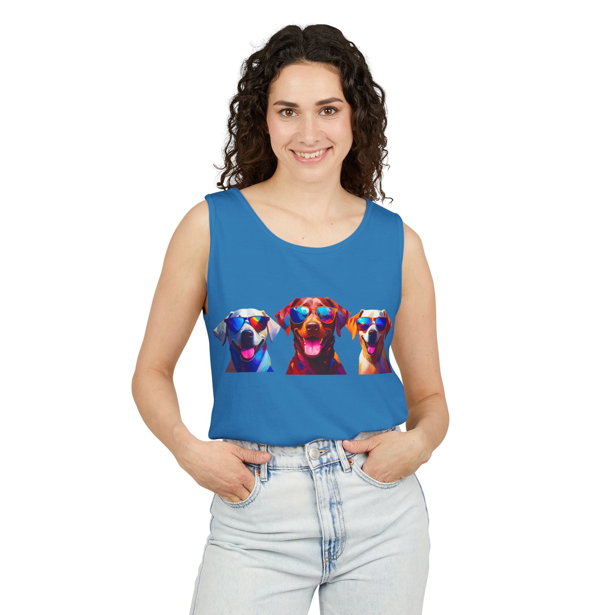 3 Labs Sunglasses Tank Top