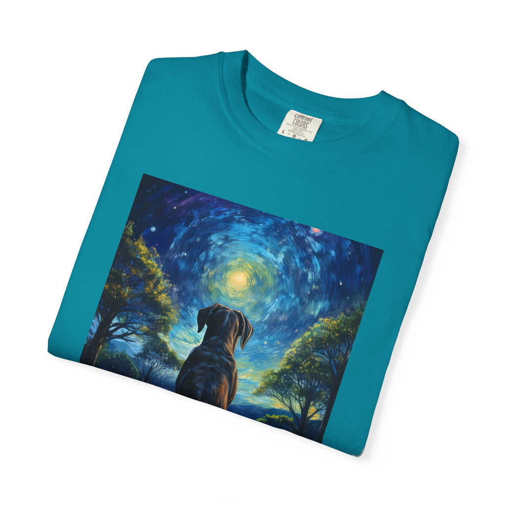 Moonlit Thoughts Unisex Garment-Dyed T-shirt