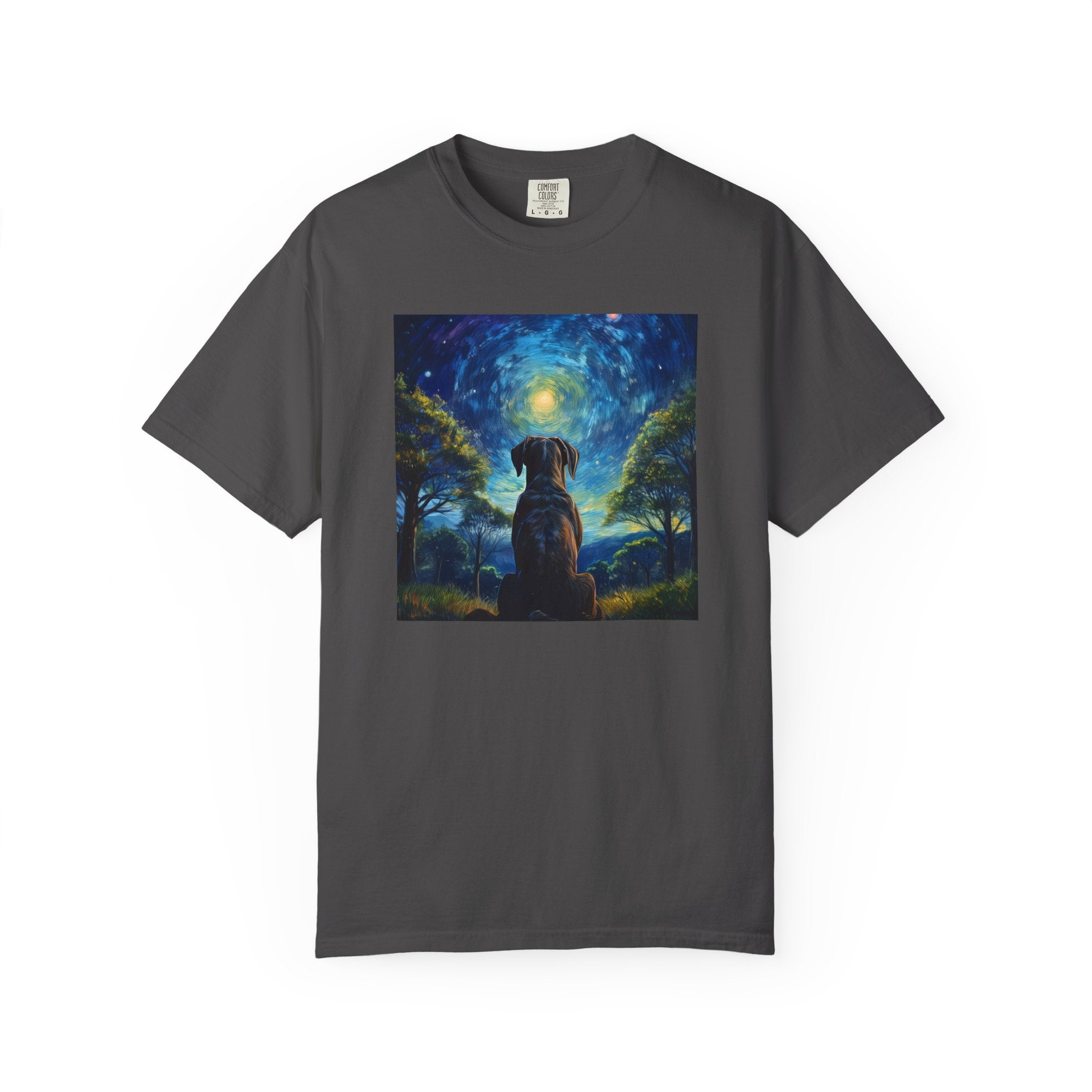 Moonlit Thoughts Unisex Garment-Dyed T-shirt