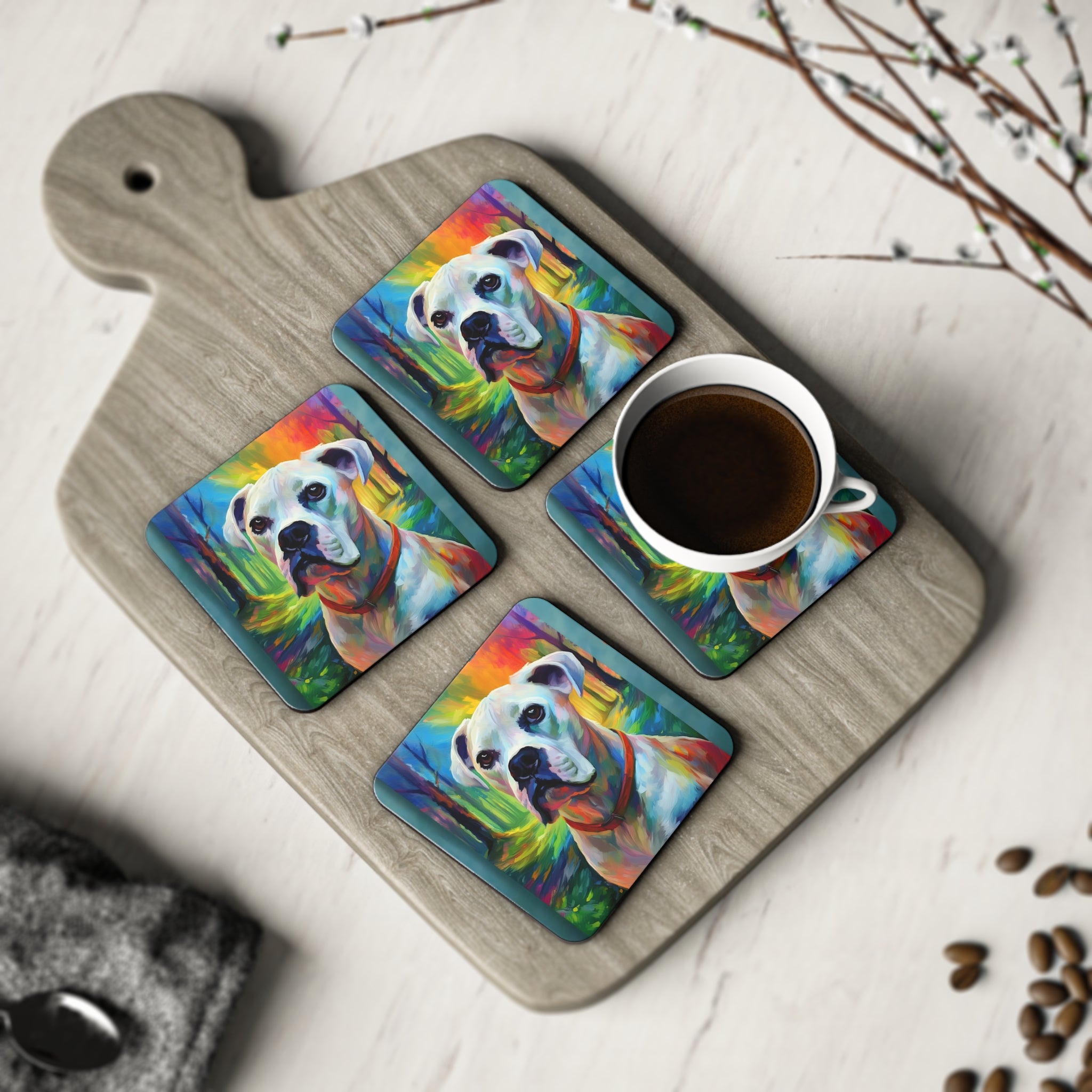 Boxer Rainbow Sky Coasters