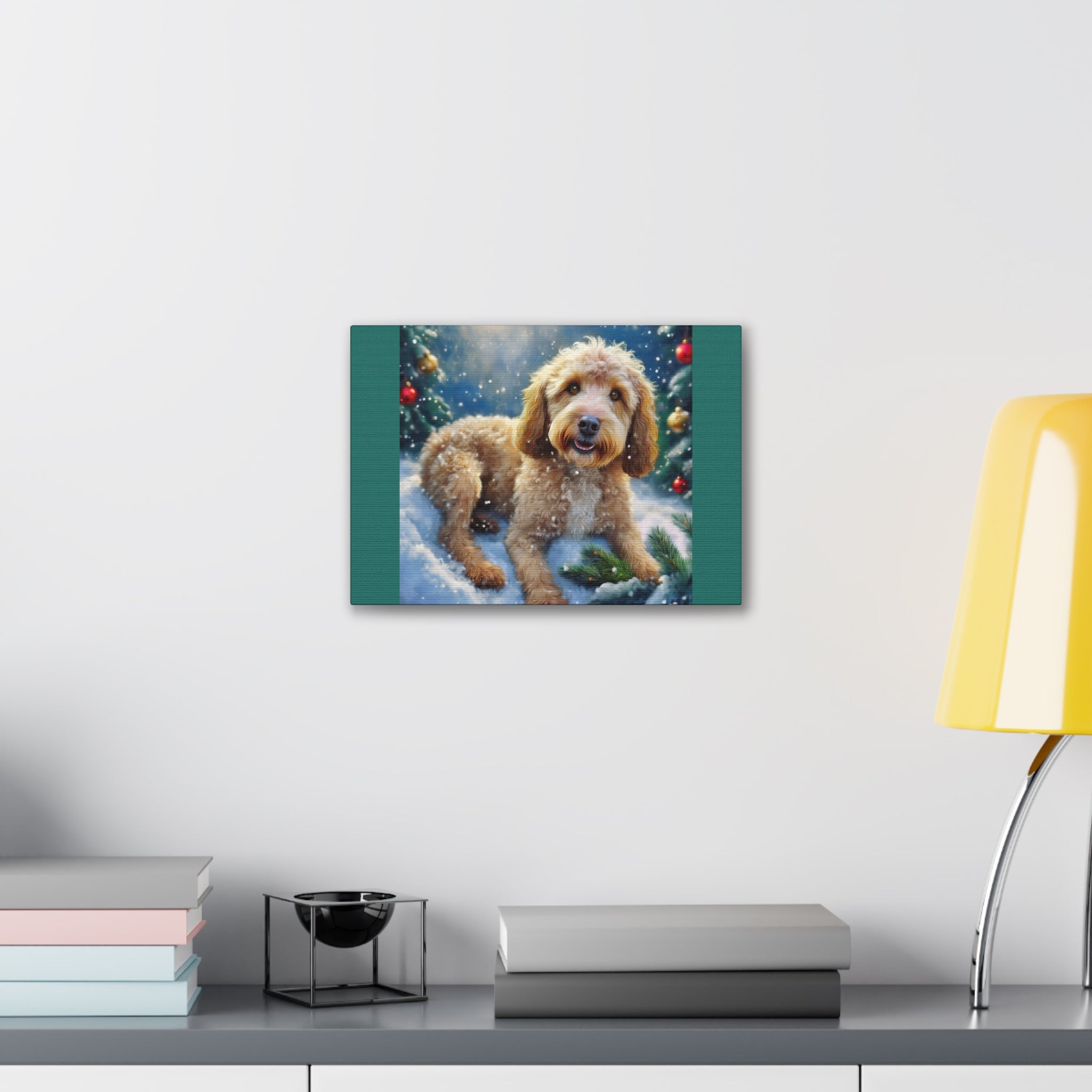 Doodle Holiday Canvas Painting