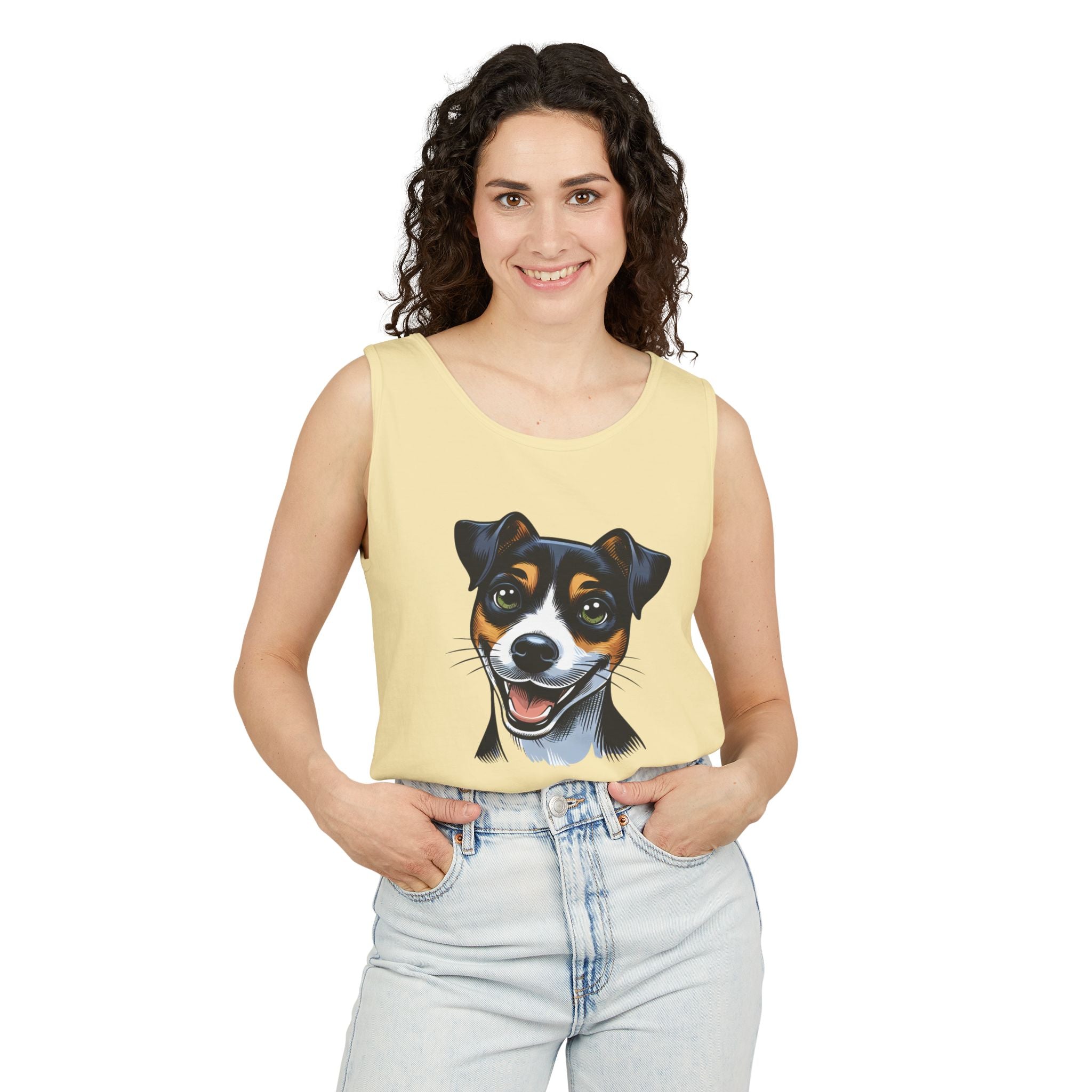 Jack Russel Unisex Tank Top