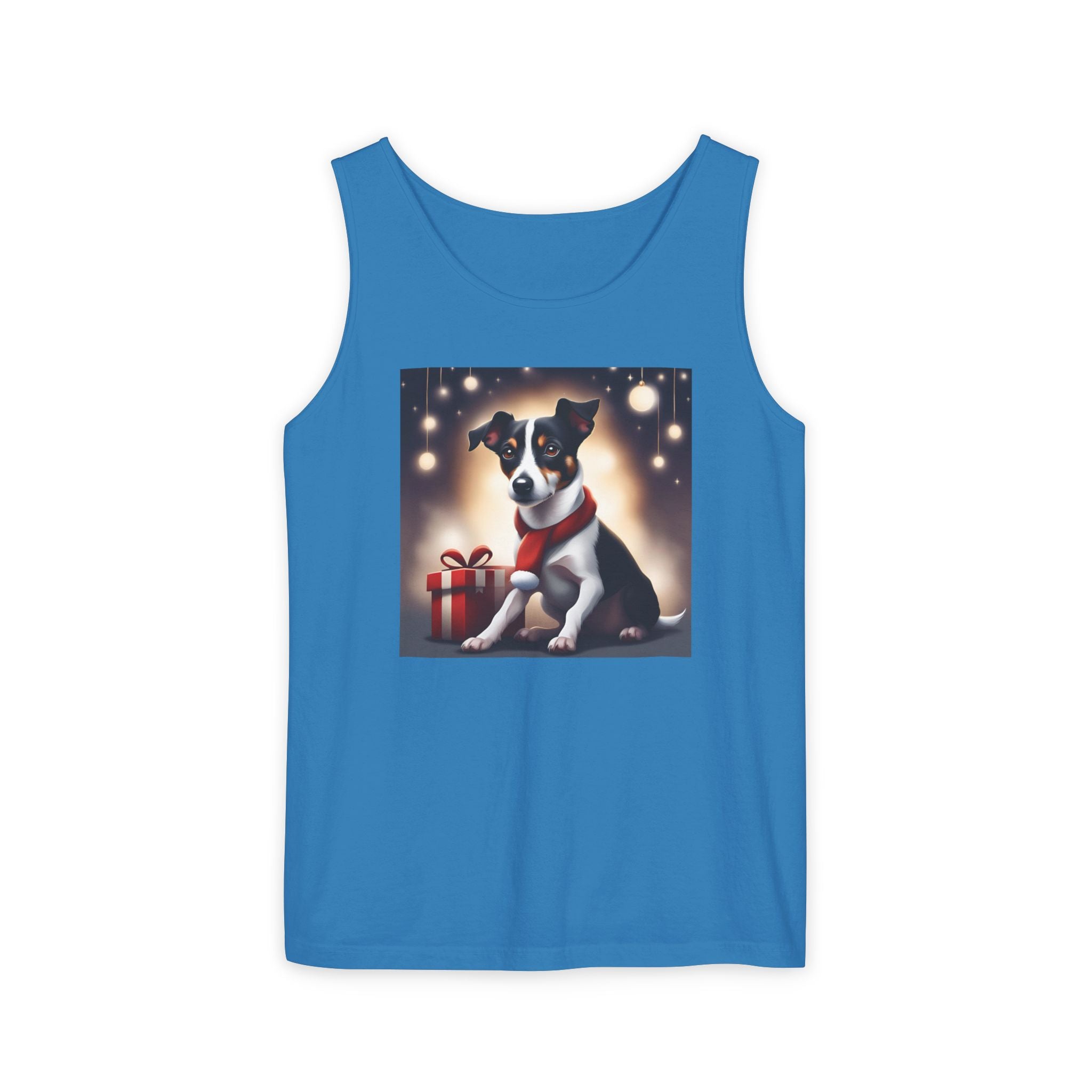 Jack Russel Holiday Unisex Tank Top