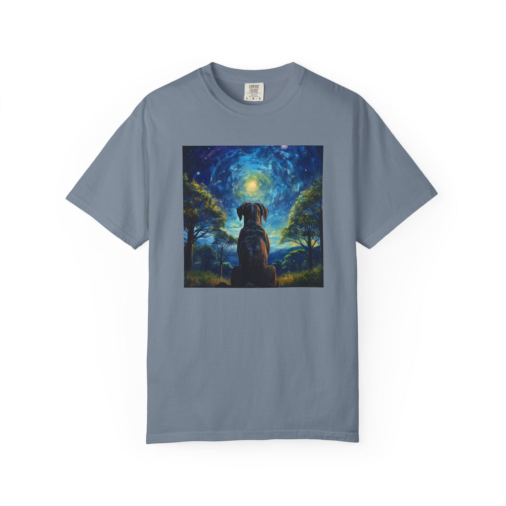 Moonlit Thoughts Unisex Garment-Dyed T-shirt