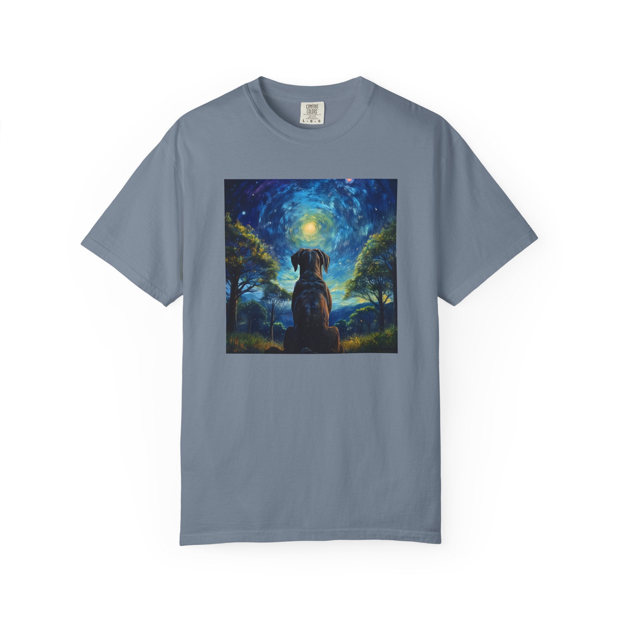 Moonlit Thoughts Unisex Garment-Dyed T-shirt