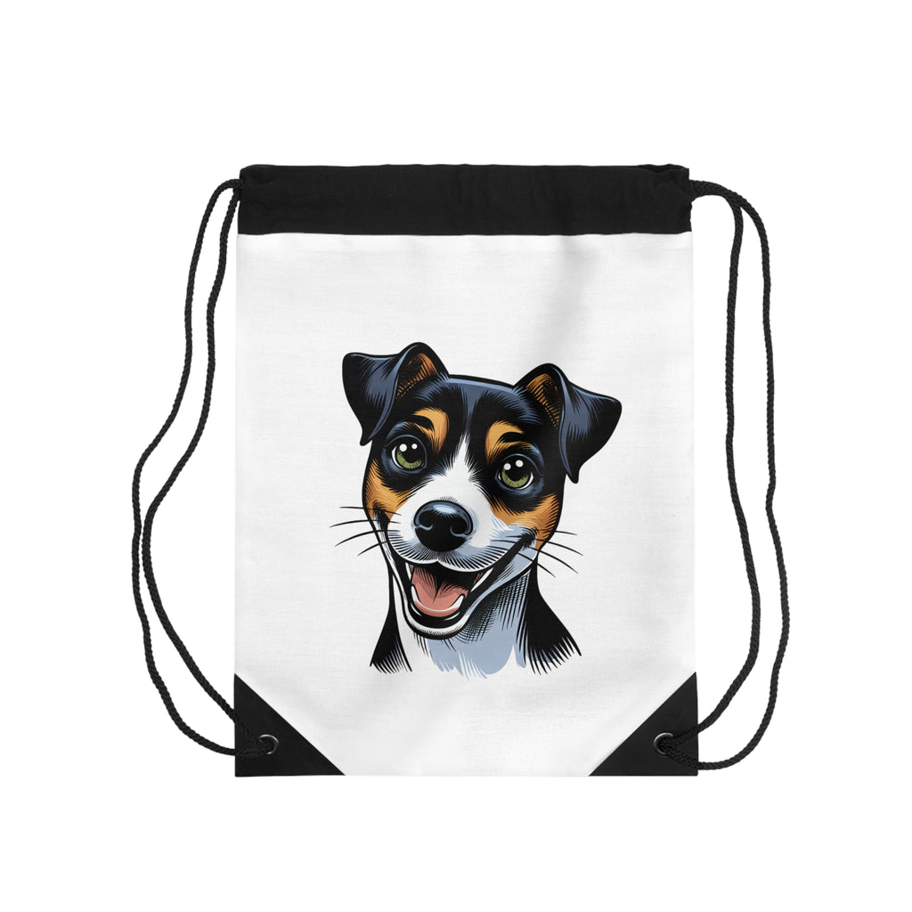 Jack Russel Drawstring Bag