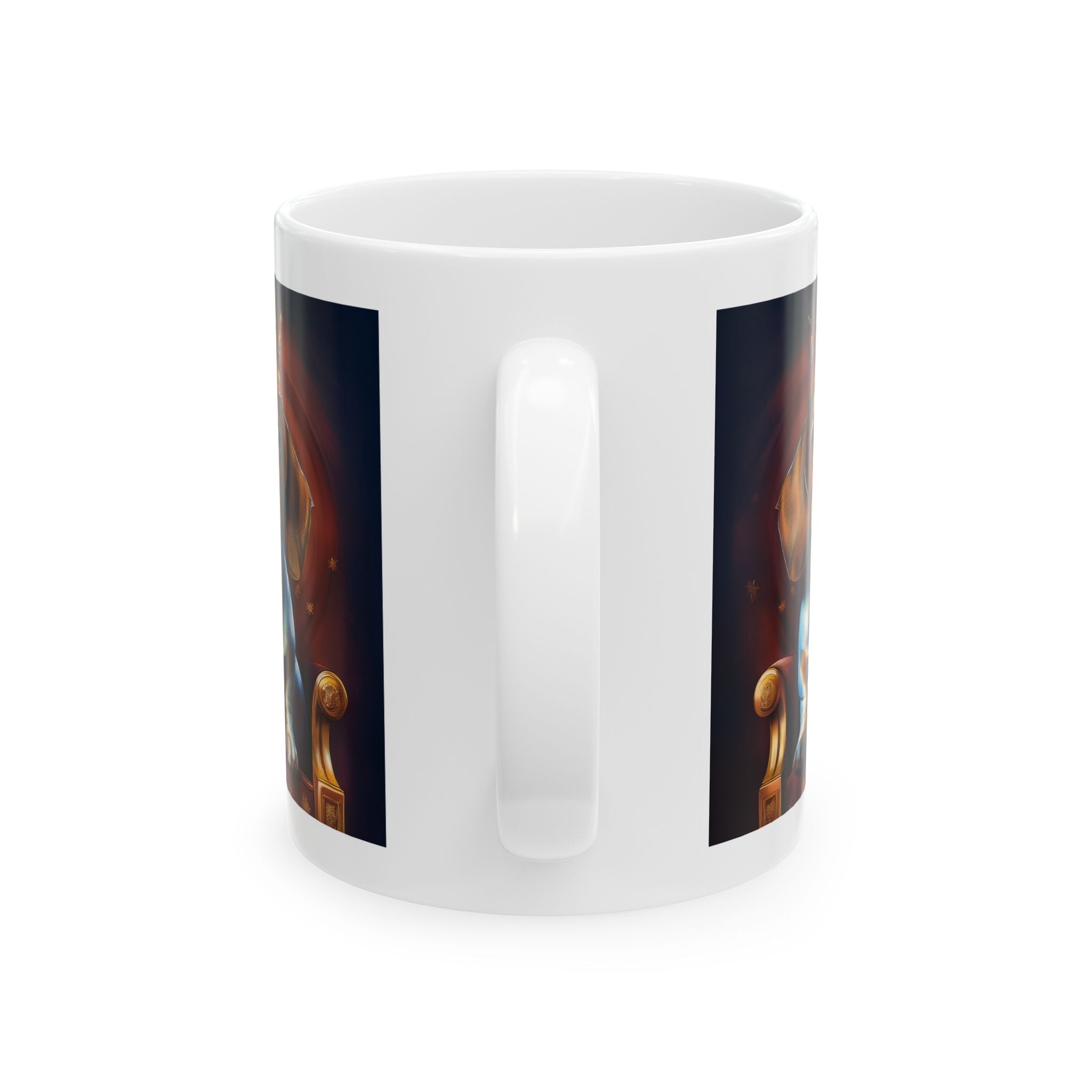 Dachshund Royal Ceramic Mug, (11oz, 15oz)