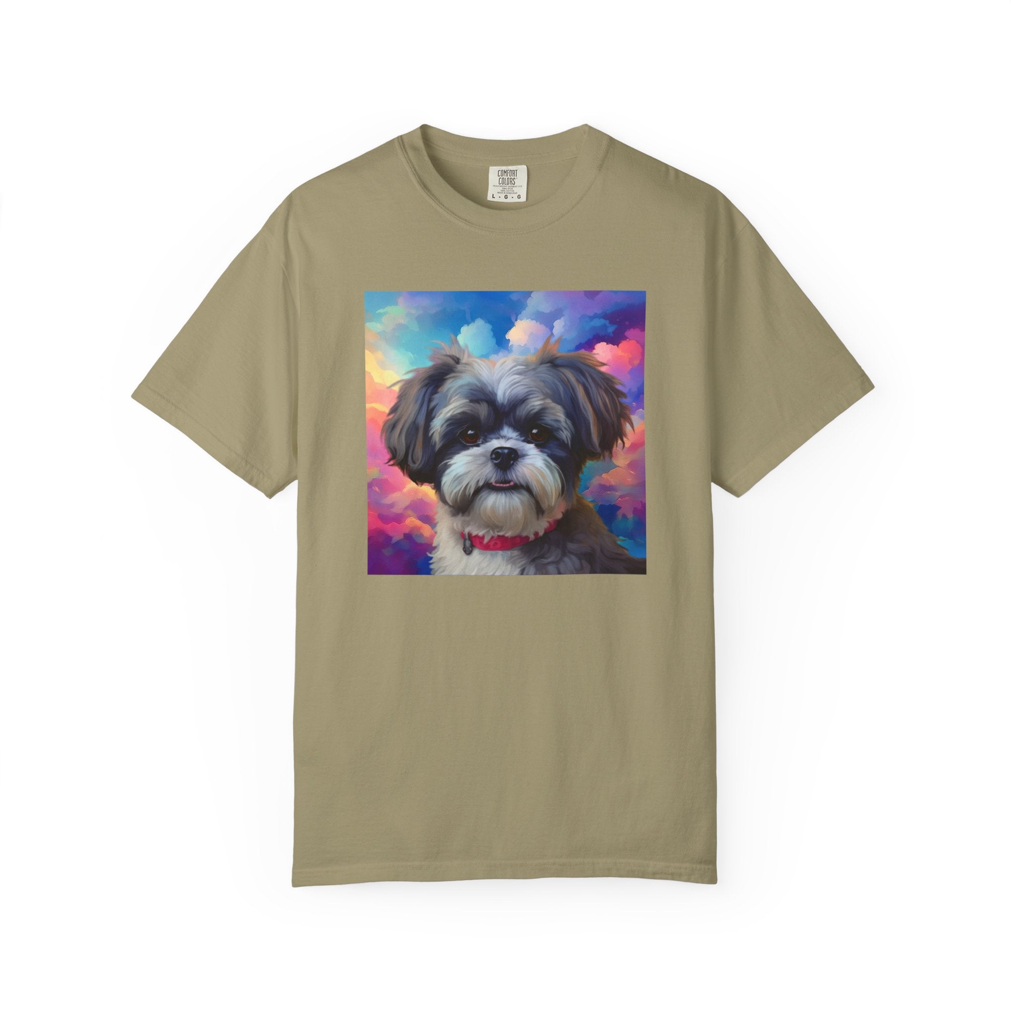 Shih Tzu Unisex Garment-Dyed T-shirt