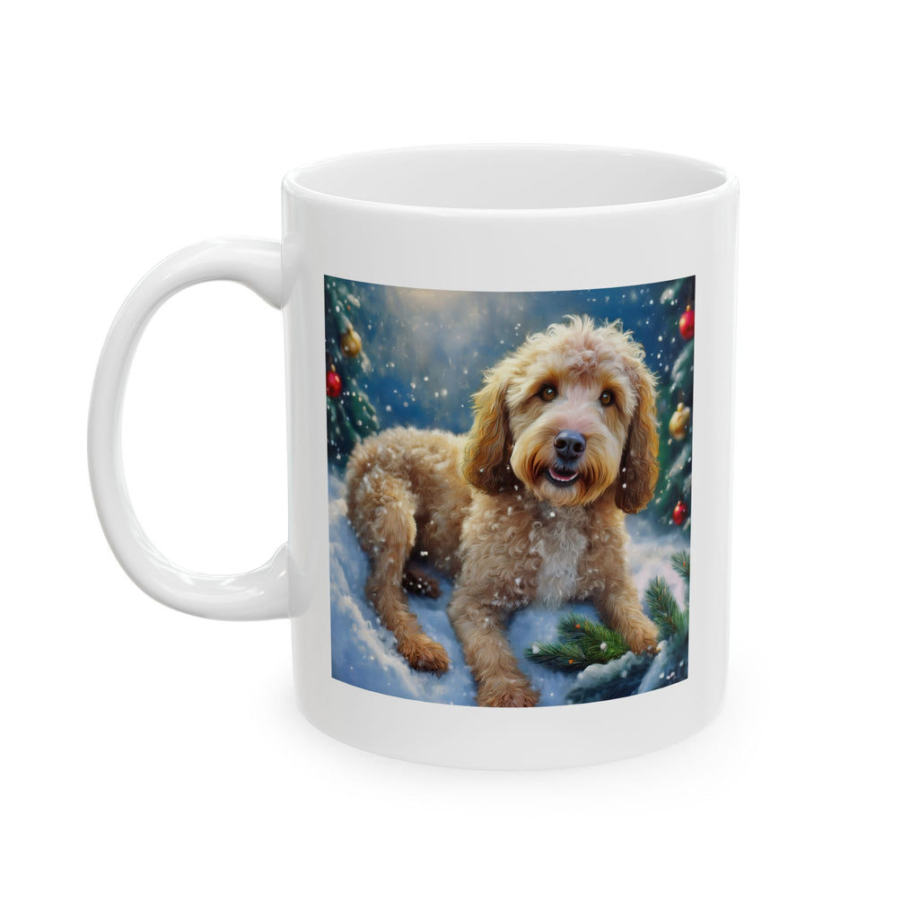 Doodle Holiday Ceramic Mug, (11oz, 15oz)
