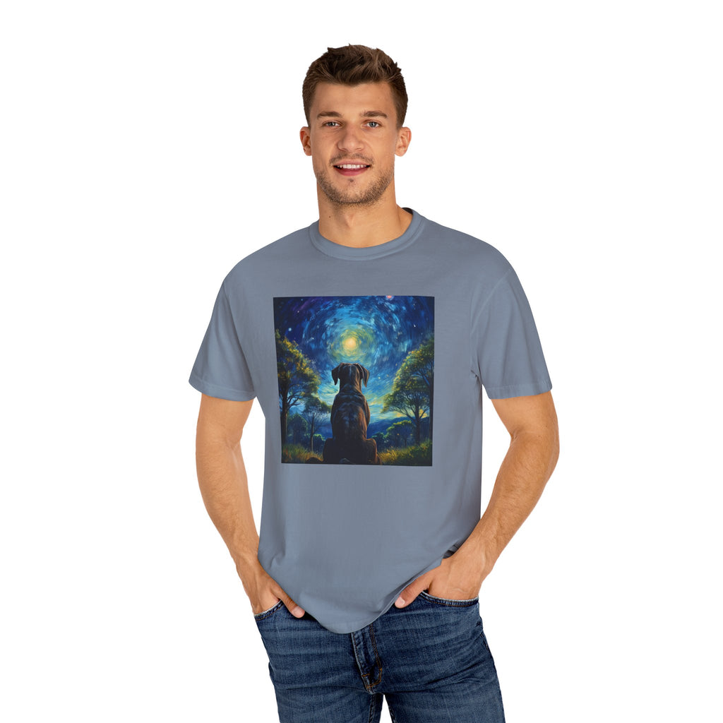 Moonlit Thoughts Unisex Garment-Dyed T-shirt