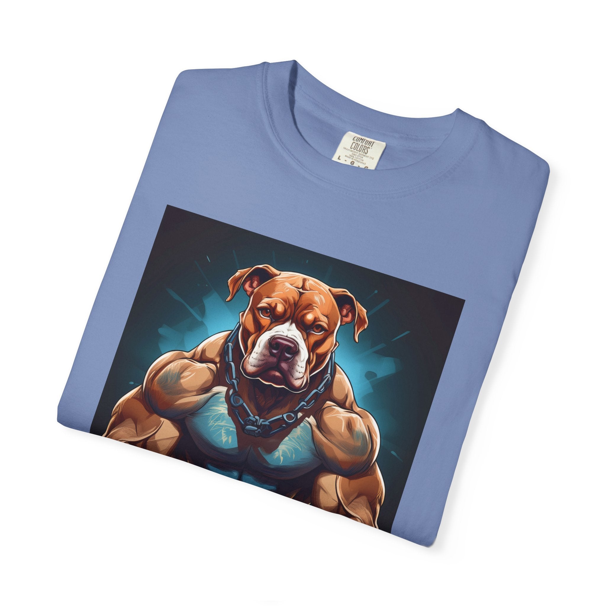Pitbull Body Builder Unisex Garment-Dyed T-shirt