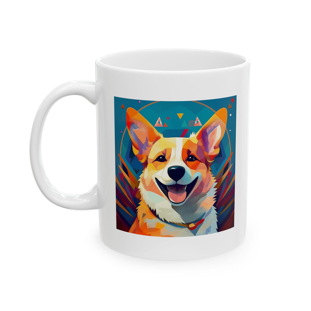 Corgie Ceramic Mug, (11oz, 15oz)