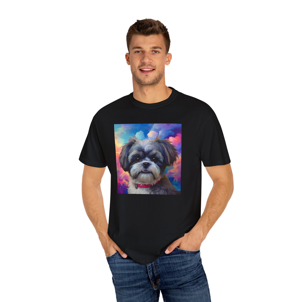 Shih Tzu Unisex Garment-Dyed T-shirt
