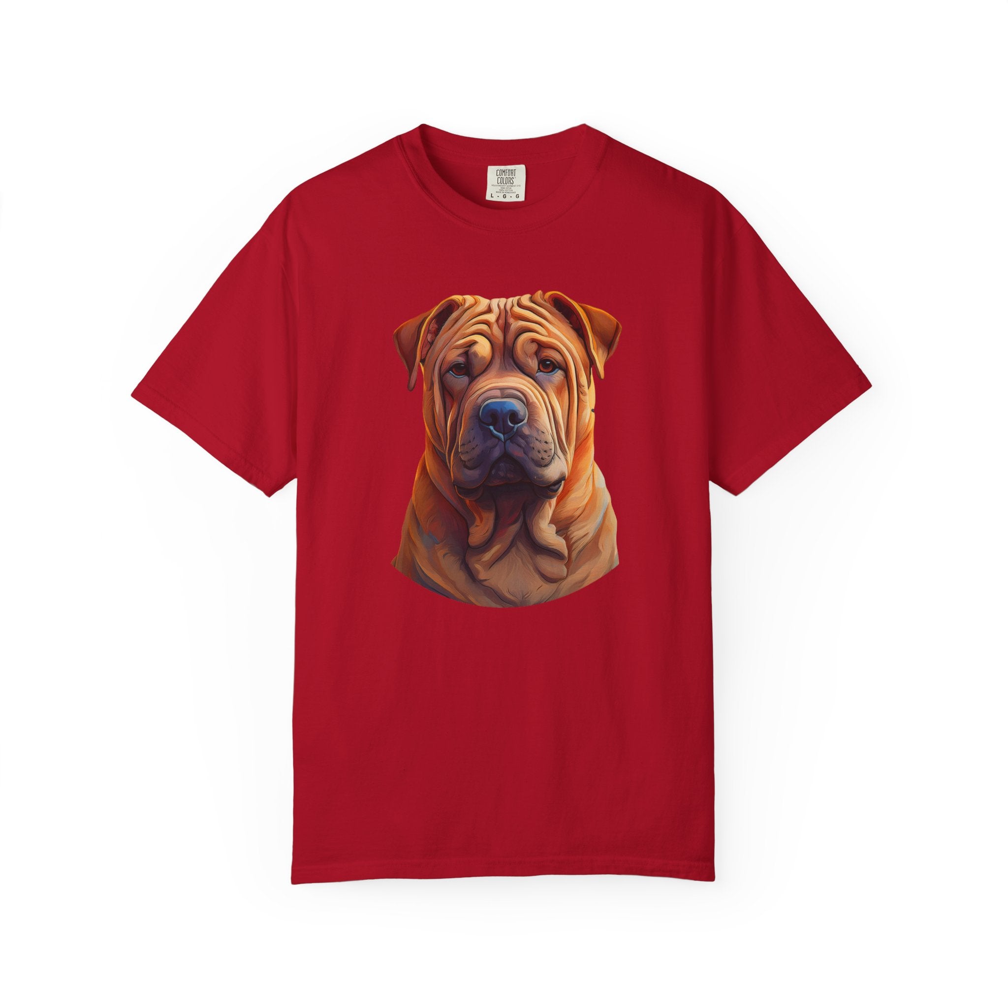 Shar Pei Unisex Garment-Dyed T-shirt