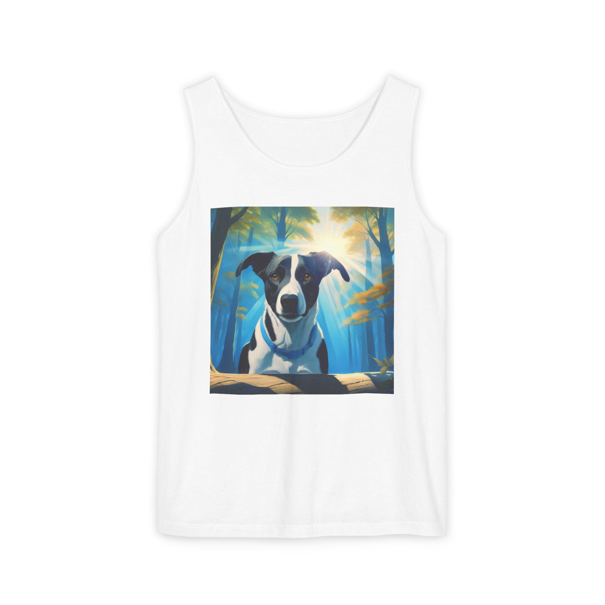 Coonhound Forest Unisex Tank Top