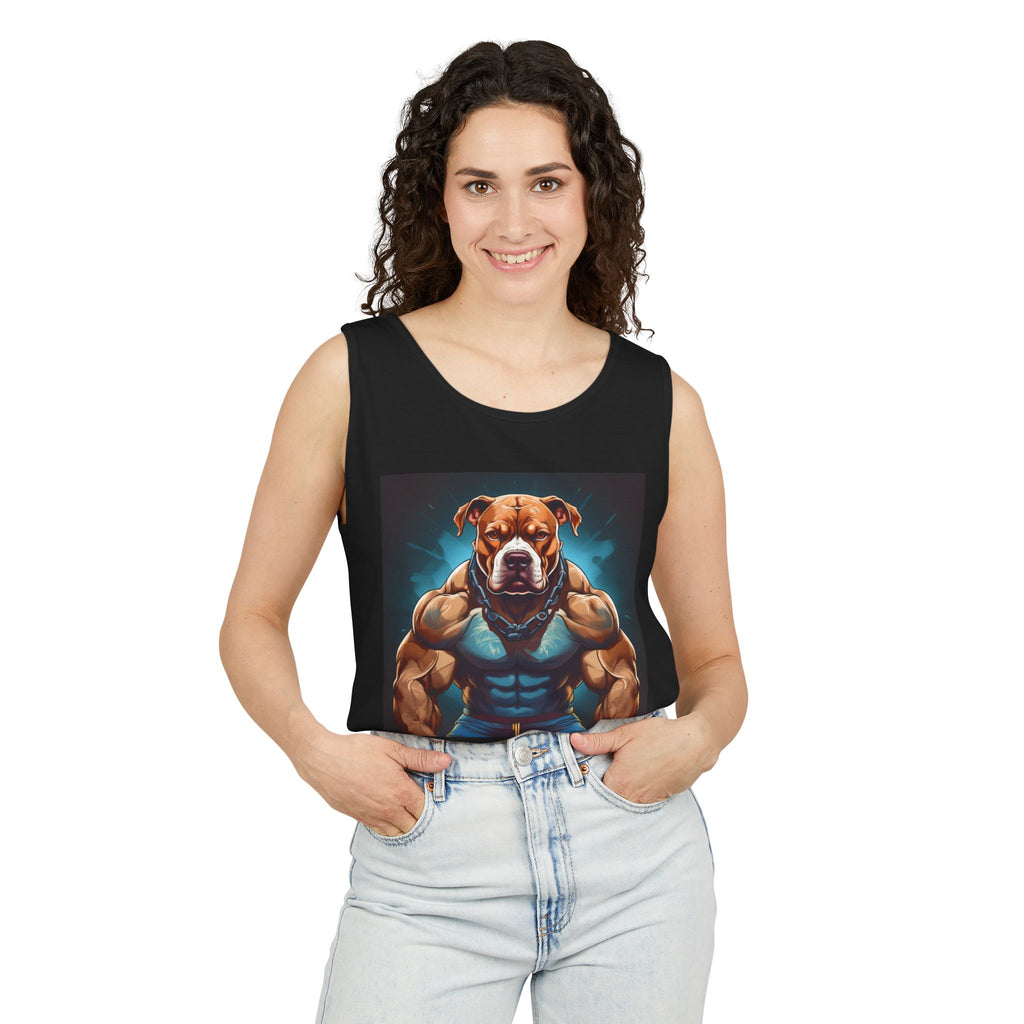 Pitbull Body Builder Unisex Tank Top